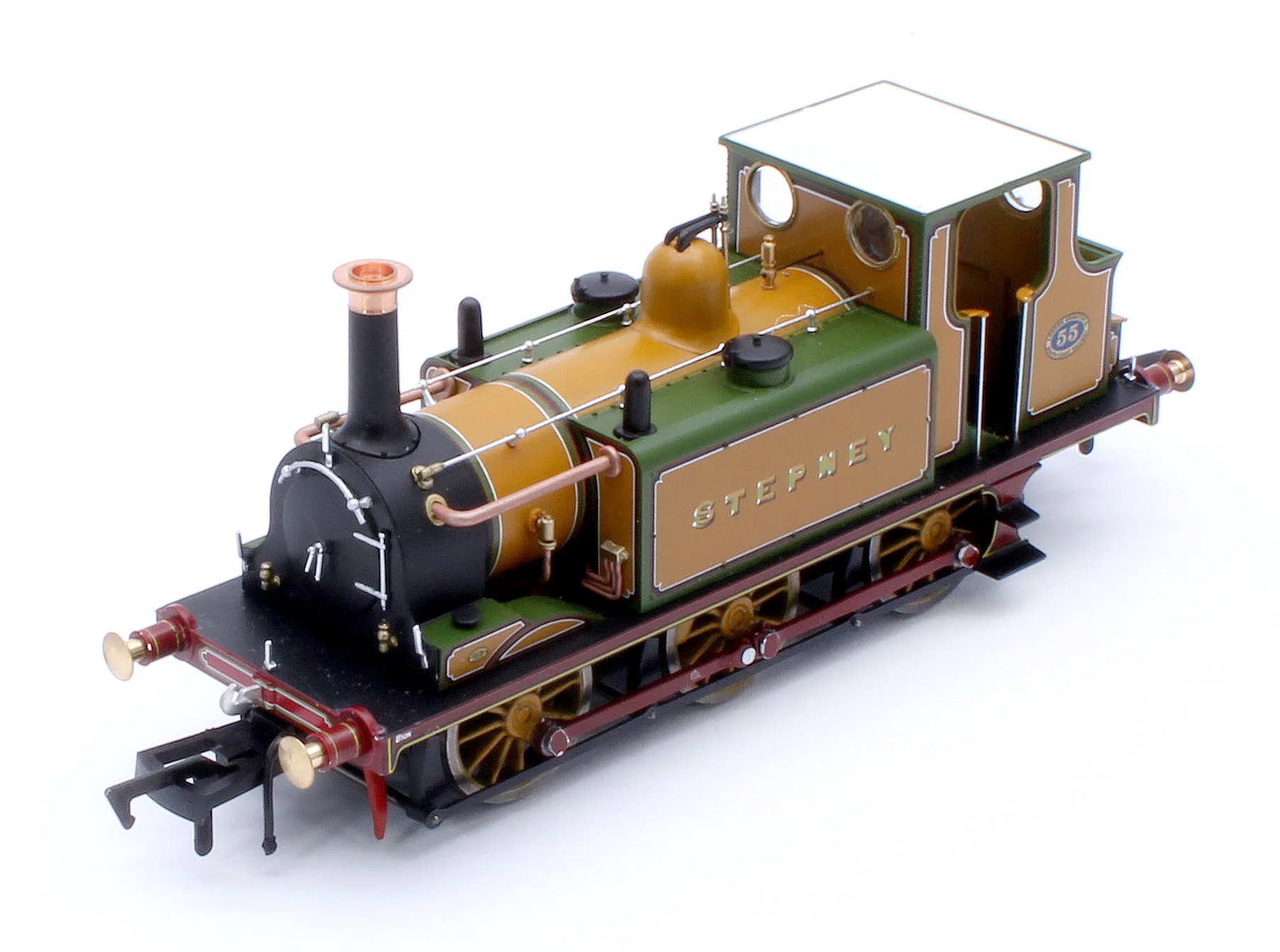 Class A1 Terrier 0-6-0T LBSCR Improved Engine Green 'Stepney' '55' Steam Locomotive - Image 13