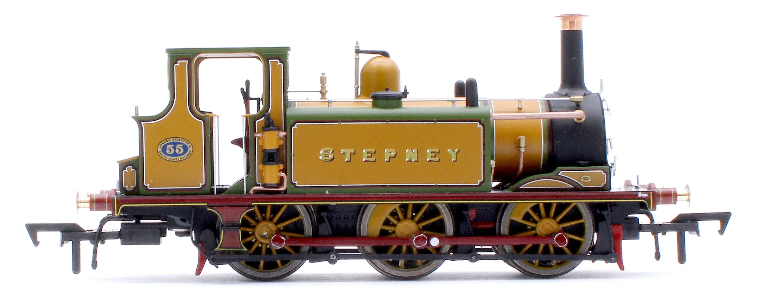 Class A1 Terrier 0-6-0T LBSCR Improved Engine Green 'Stepney' '55' Steam Locomotive - Image 6