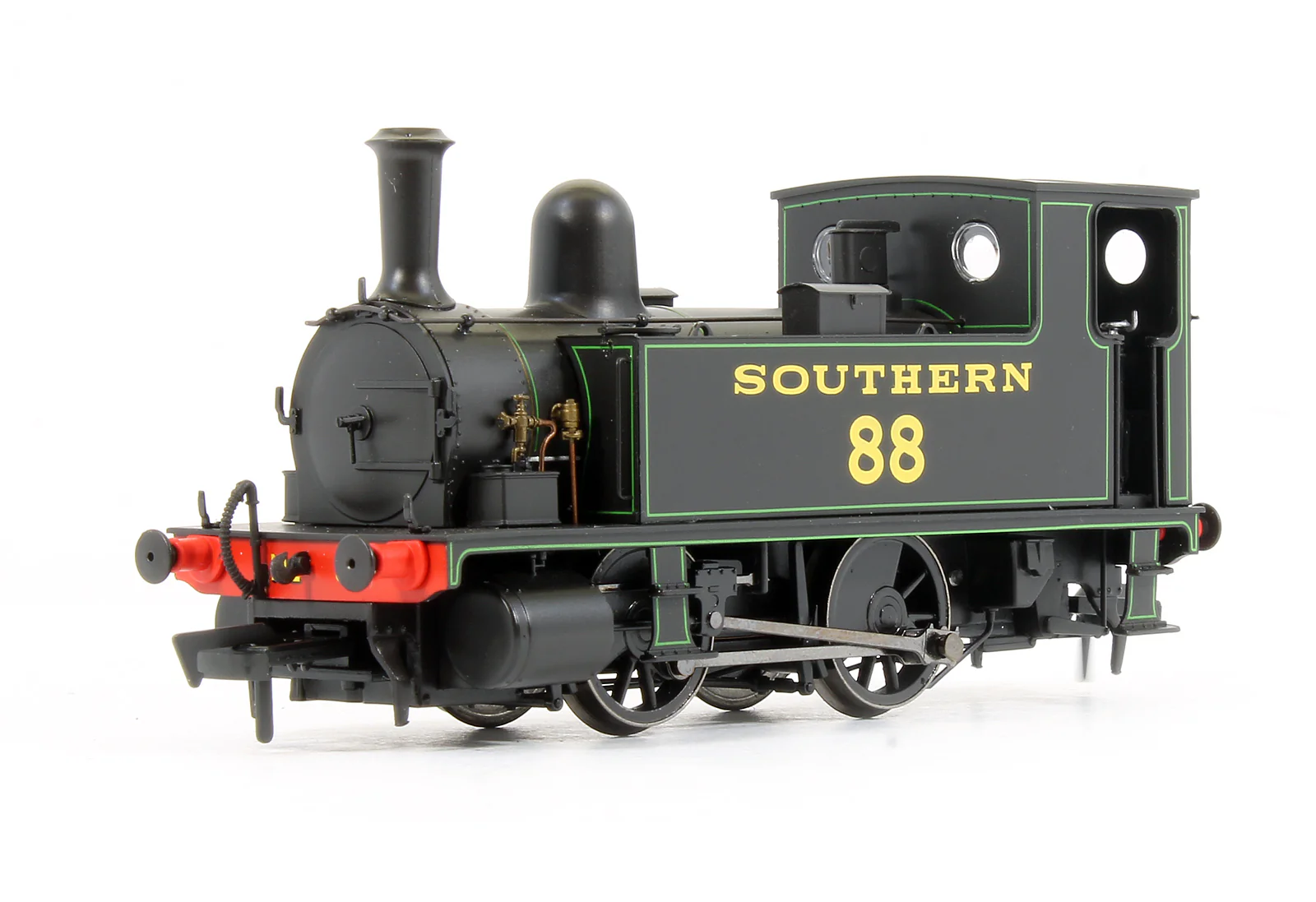 B4 0-4-0T Southern Black Lined Green '88' Steam Locomotive