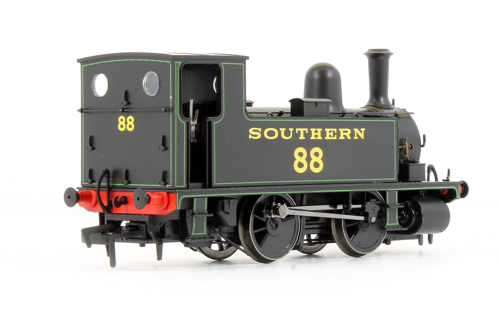 B4 0-4-0T Southern Black Lined Green '88' Steam Locomotive - Image 2