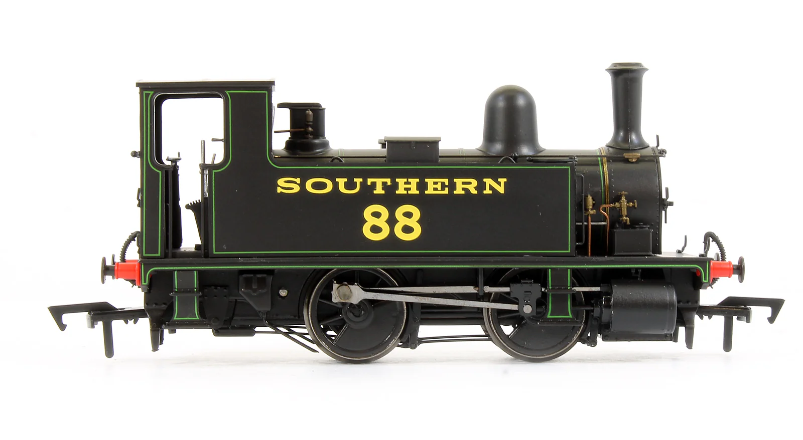 B4 0-4-0T Southern Black Lined Green '88' Steam Locomotive - Image 3