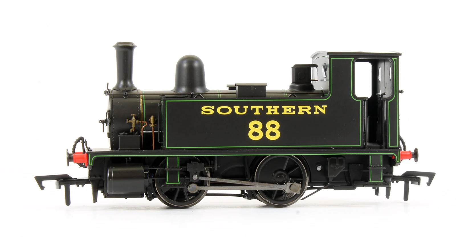 B4 0-4-0T Southern Black Lined Green '88' Steam Locomotive - Image 4