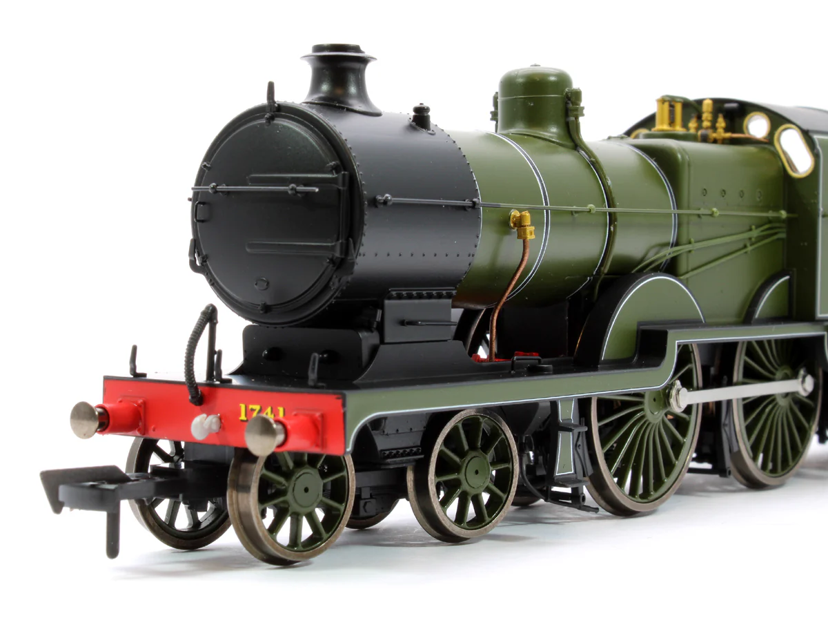 SECR Maunsell D1 Class Southern SR Maunsell Olive Green 4-4-0 Steam Locomotive (with Top Feed) No.1741 - Image 8