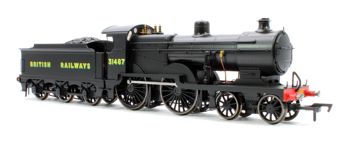 Pre-Owned 4S-028-006 SECR Maunsell D1 Class BR Black (Sunshine Lettering) 4-4-0 Steam Locomotive No.31487 - Image 4