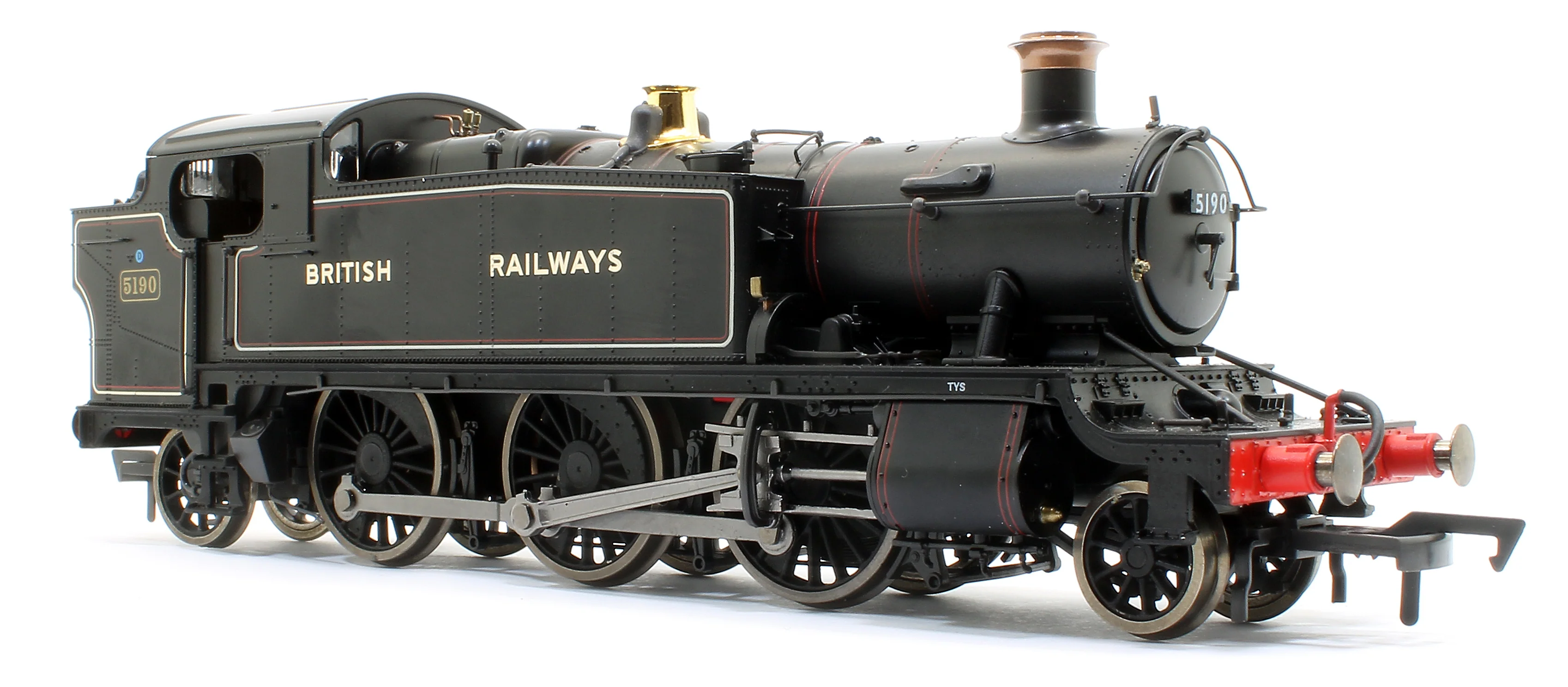 Large Prairie 2-6-2 Tank Locomotive #5190 Lined Black lettered British Railways - Image 2