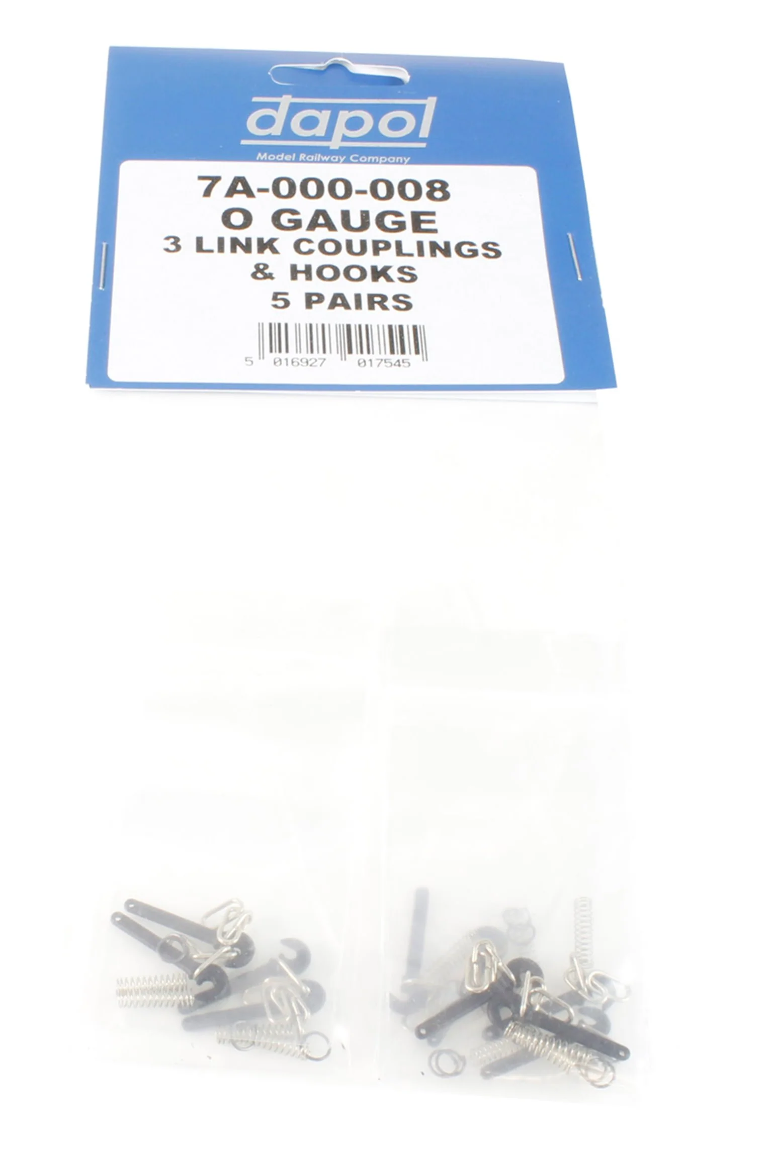 3 Link Couplings and Hooks 5 Pairs - Image 2