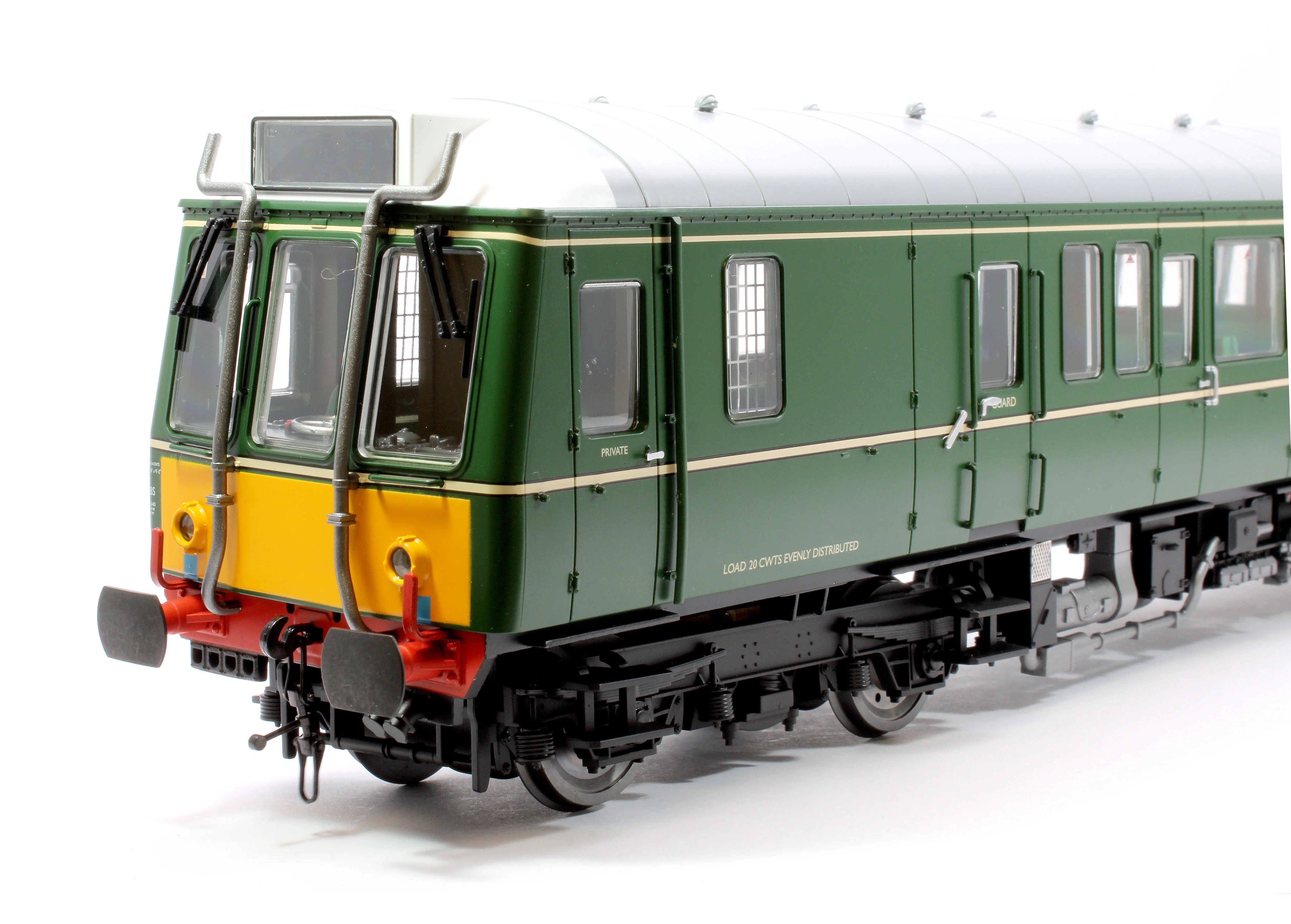 7D-009-007D Class 121 55026 BR Green SYP Single Car DMU - DCC Fitted - Image 4
