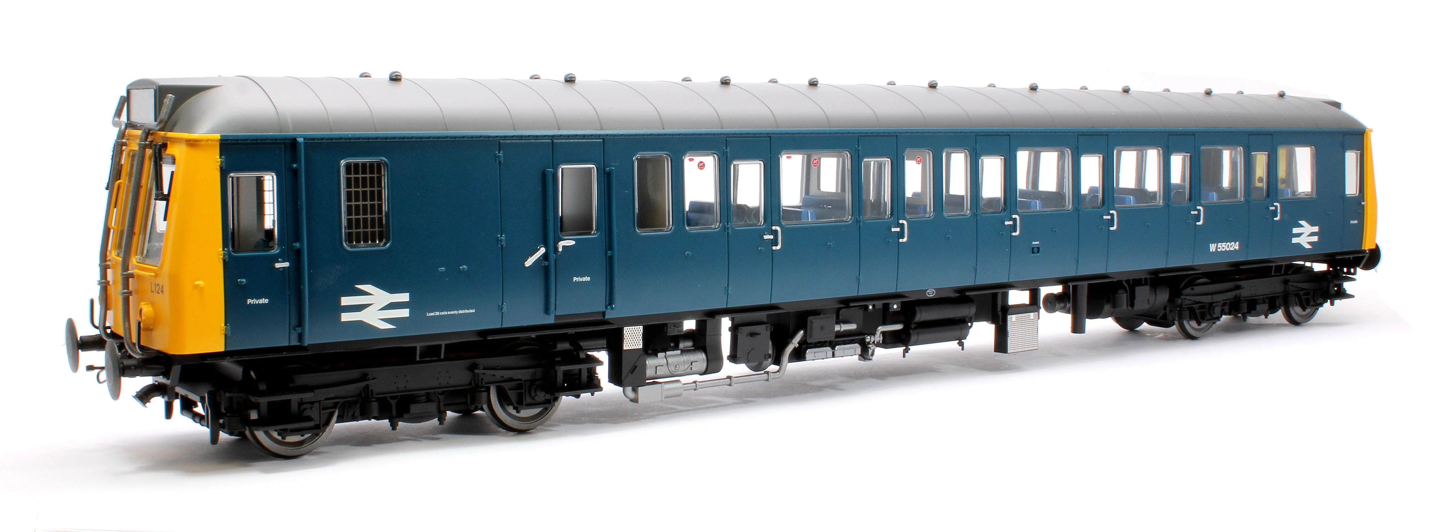 Class 121 55024 BR Blue Single Car DMU - Image 3