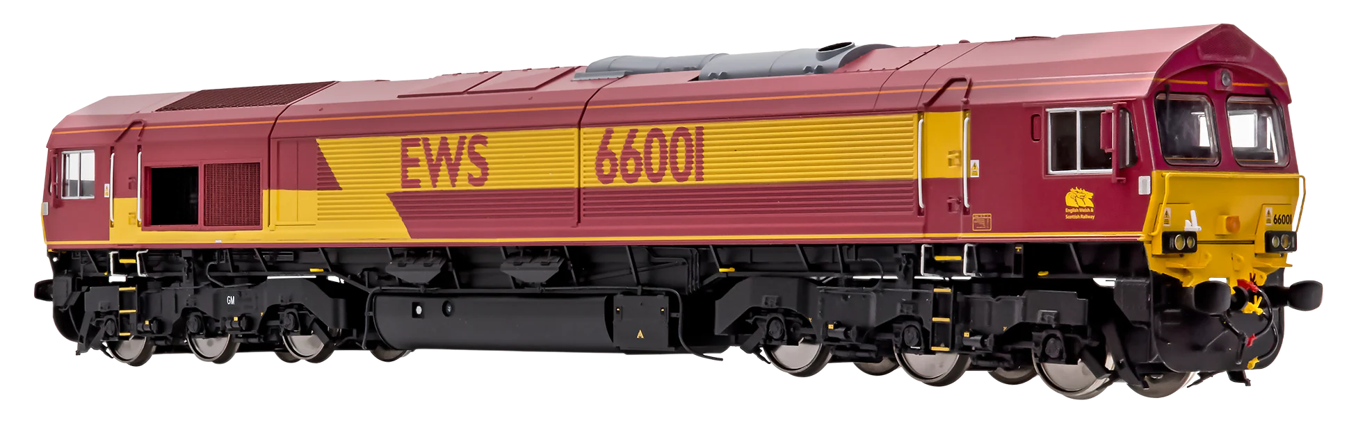 7D-066-001 Class 66 001 EWS Livery Diesel Locomotive - Image 3