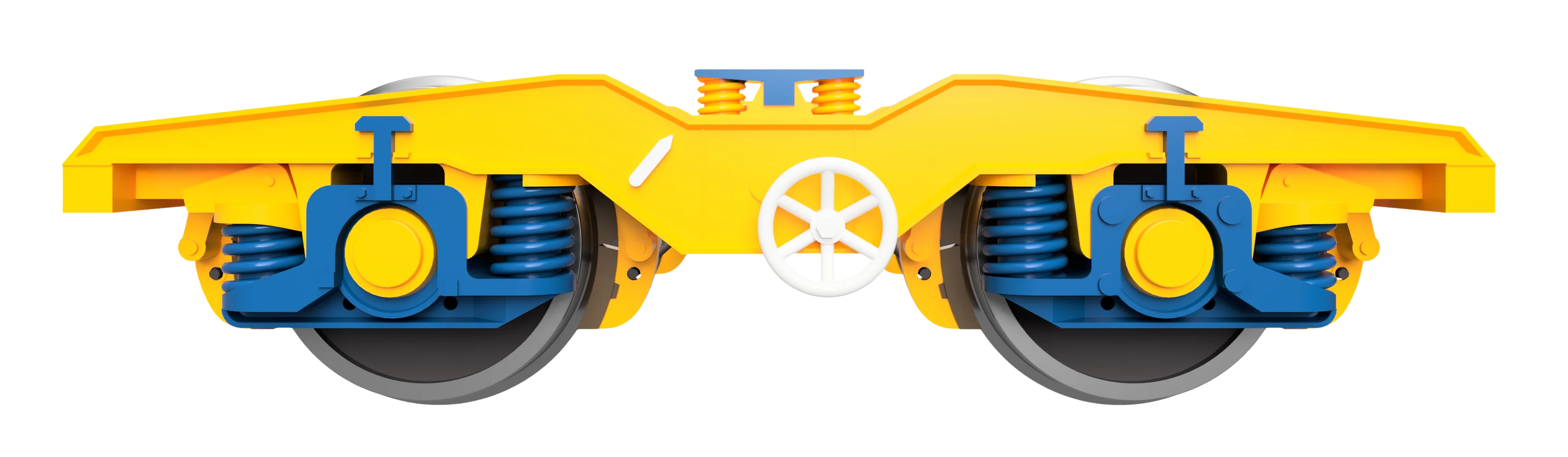 7F-042-010 PFA 93243 Tiphook Blue GPS Bogies Blue Body - Image 2
