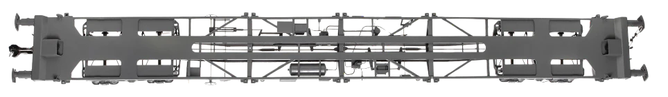 7F-042-040 KFA 93389 Tiphook Black VNH-1 Bogies Blue Body - Image 9