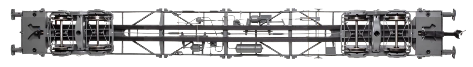 7F-042-050U KFA Refurbished Blue Sides On Body Black VNH-1 Bogies Unnumbered - Image 8