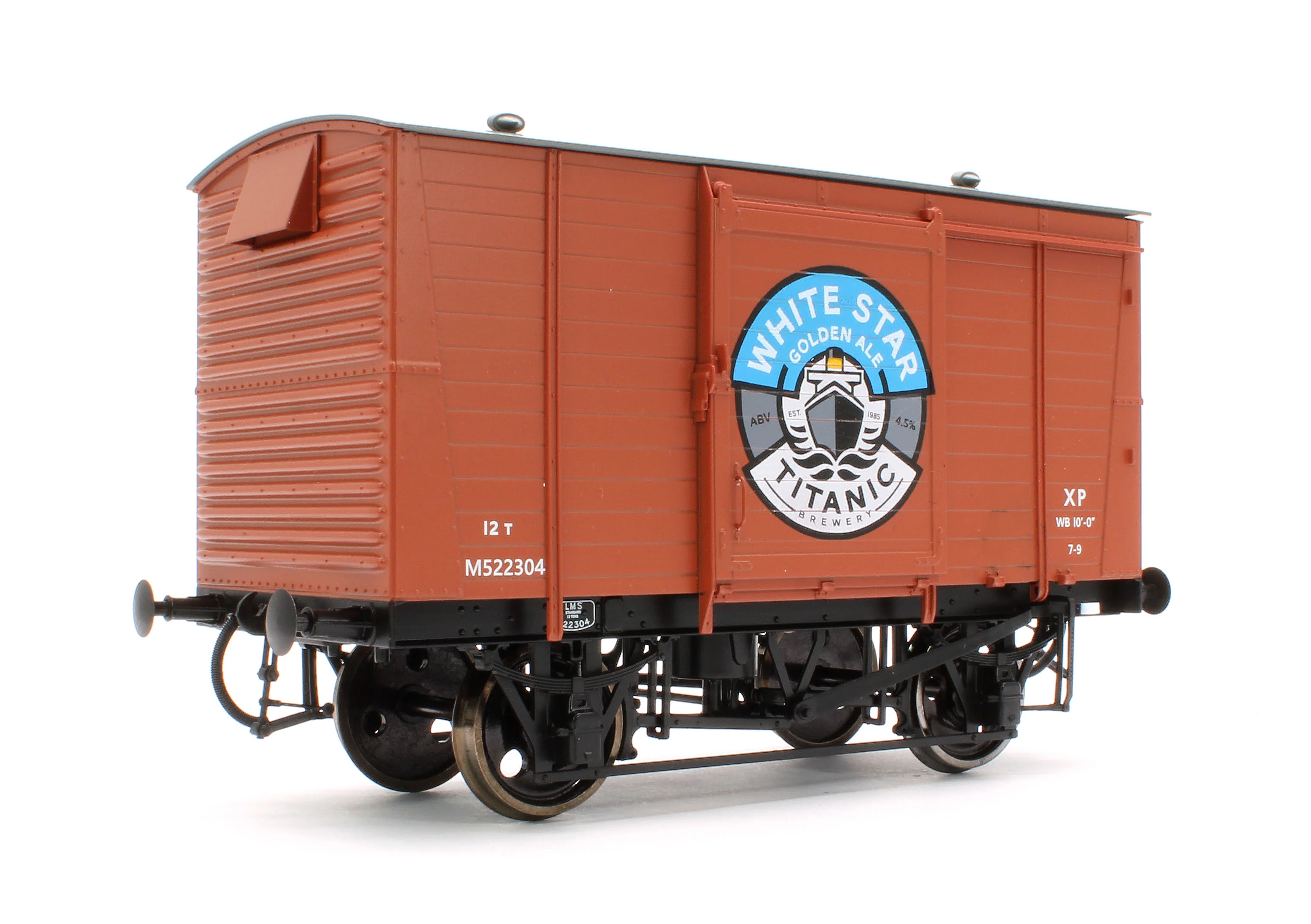 7F-065-006 LMS 12T Van Titanic Brewery White StarGolden Ale No.M522304