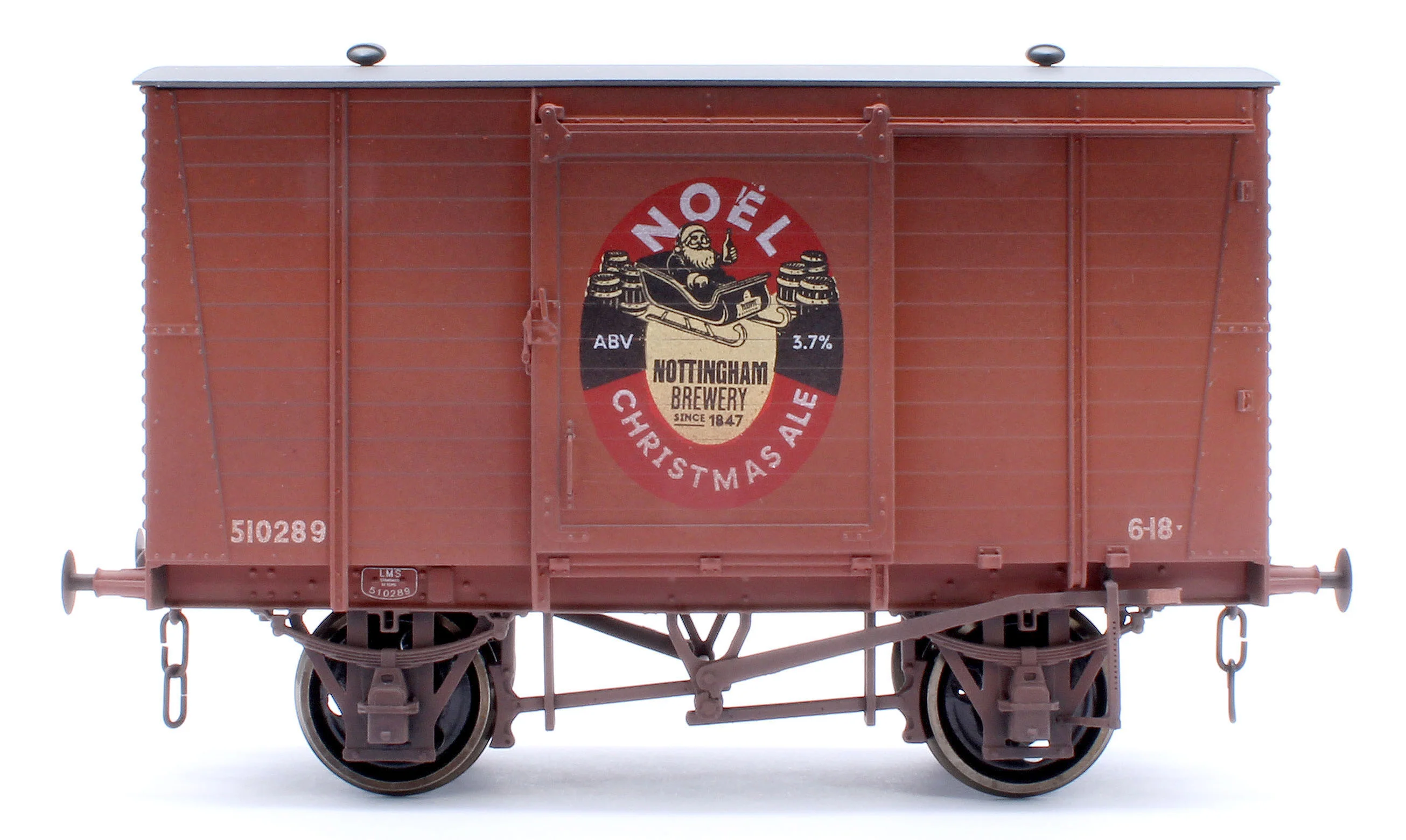 LMS 12t Van Noel Christmas Ale - Weathered - Image 2