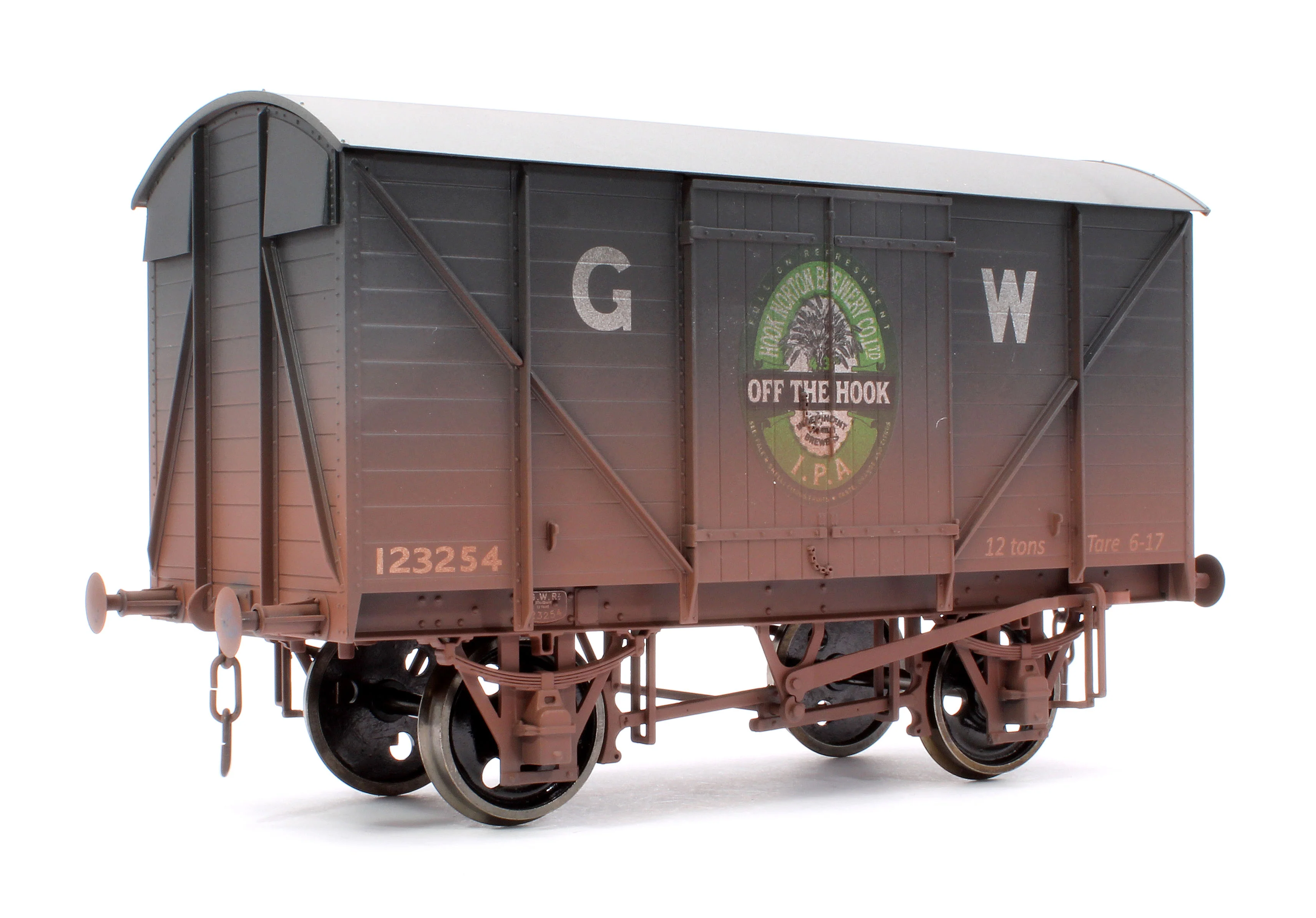 7F-066-009W GW Hook Norton Brewery IPA 12T Wagon - Weathered