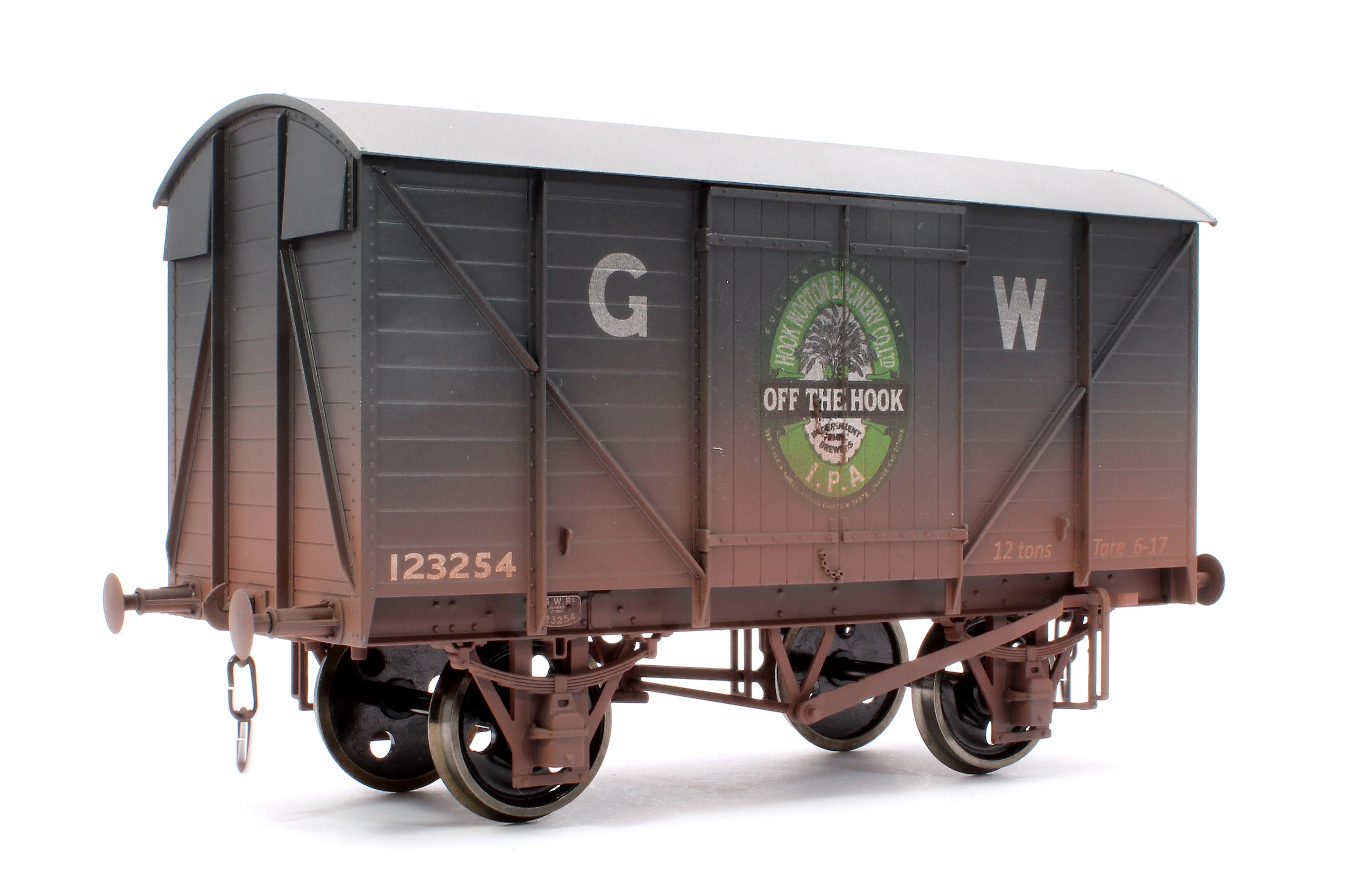 7F-066-009W GW Hook Norton Brewery IPA 12T Wagon - Weathered - Image 3