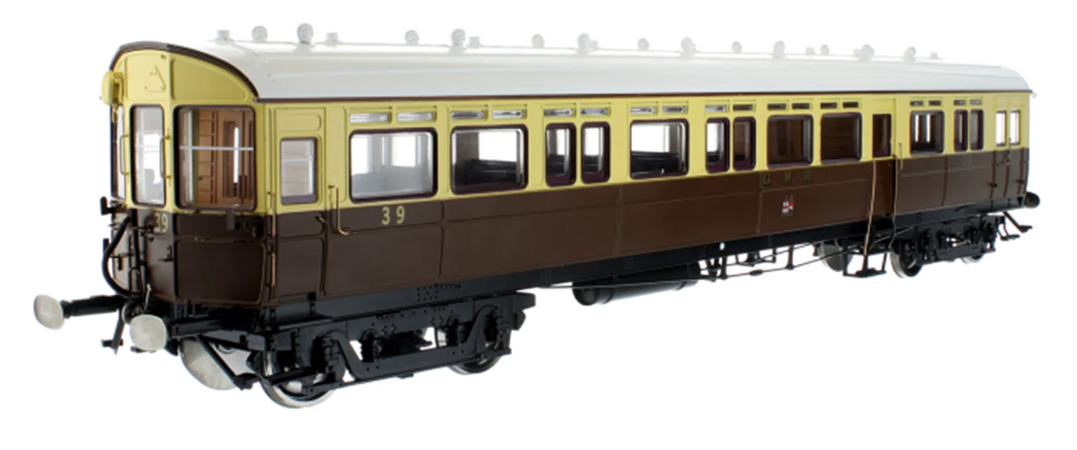 Autocoach GWR Twin Cities Crest 38 Chocolate & Cream - Light Bar & DCC Fitted - Image 3