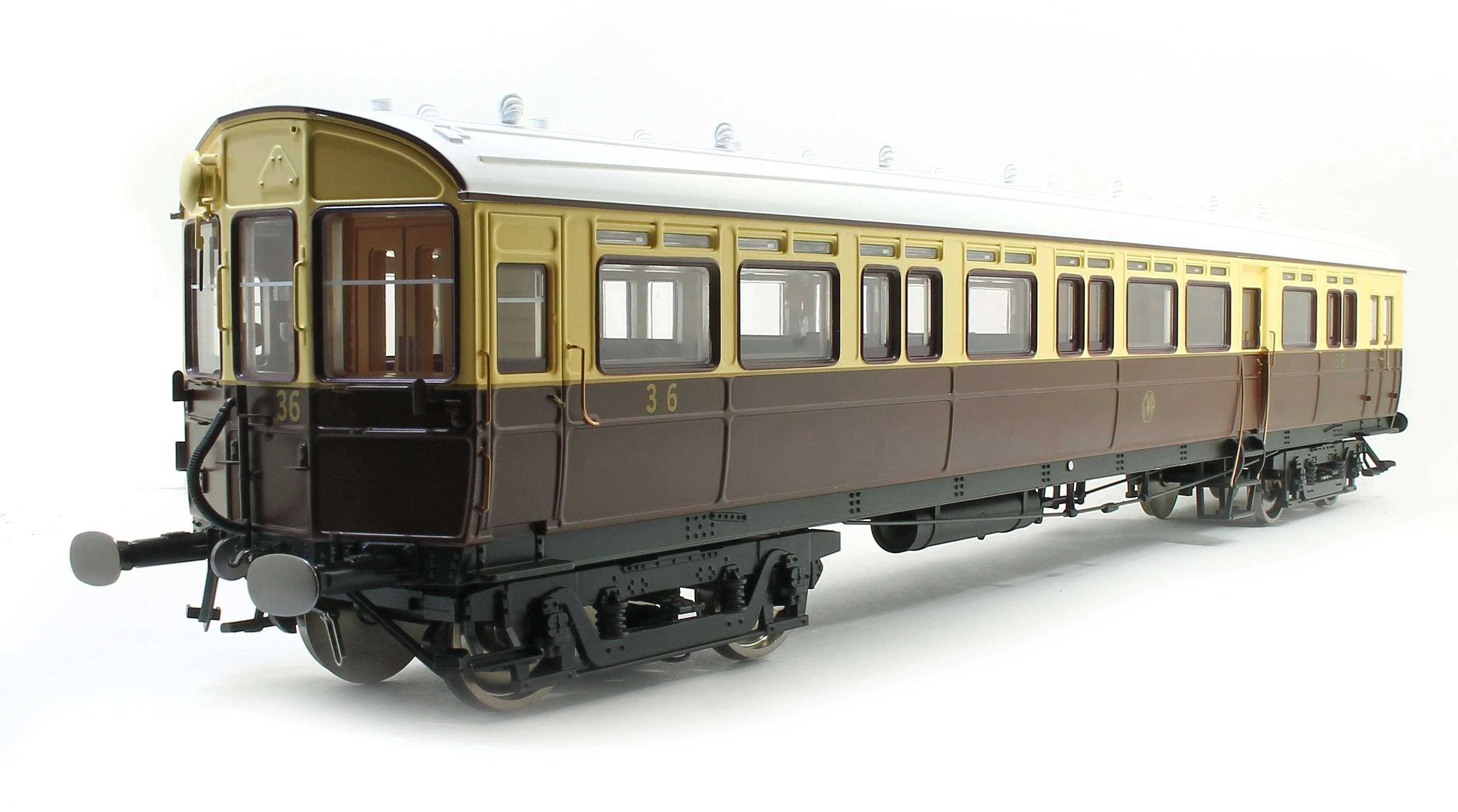 Autocoach GWR 36 Shirtbutton Chocolate & Cream Light Bar Sound Fitted - Image 2