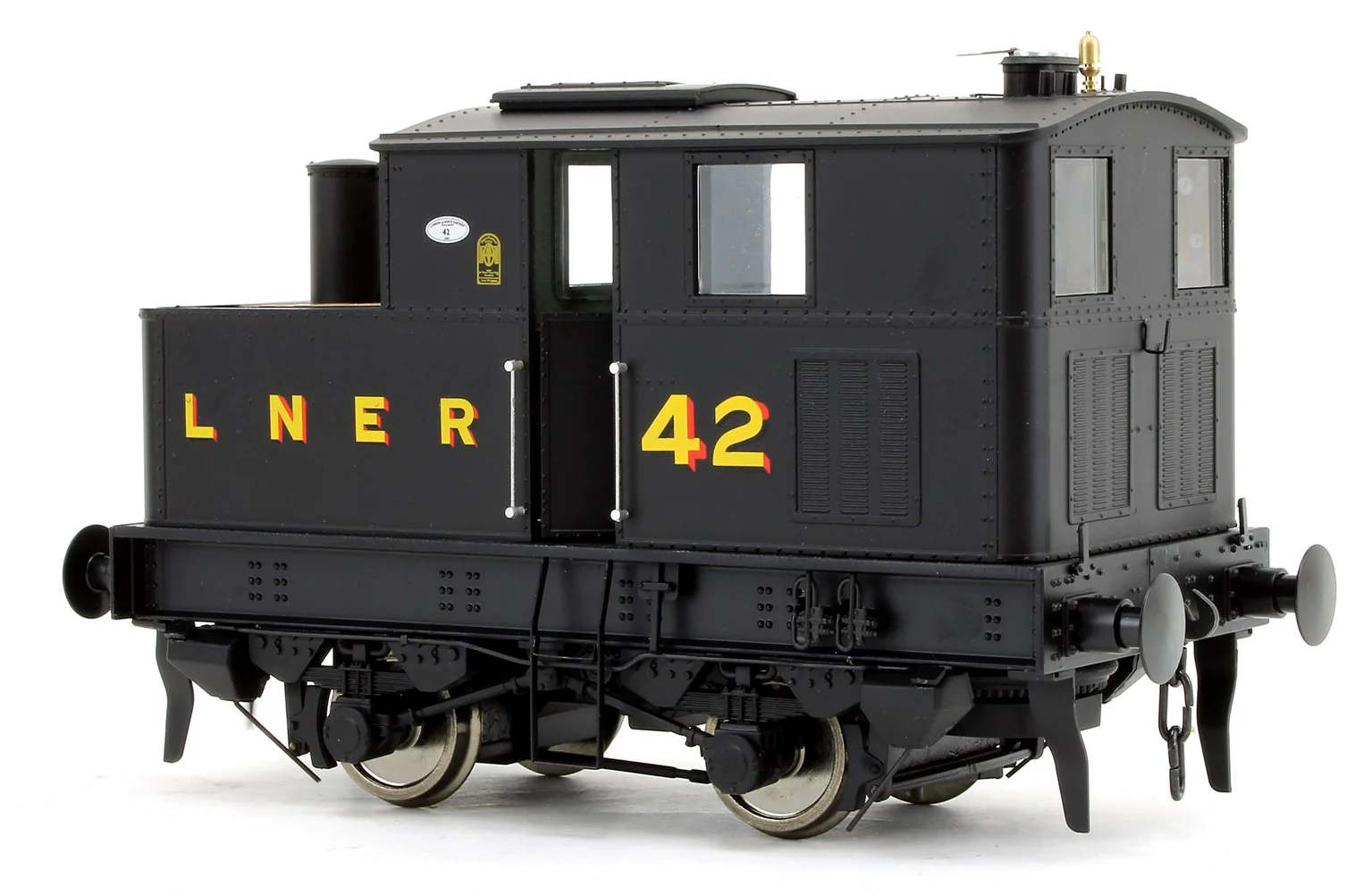 Pre-Owned 7S-005-001 Y3 Sentinel 4wVB No.42 in LNER Black - Image 4