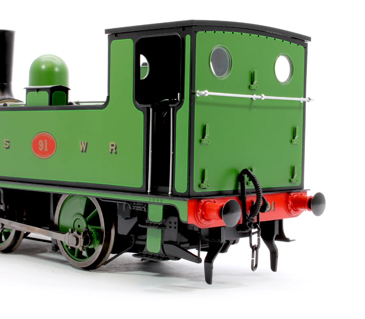 L&SWR B4 0-4-0T Lined Green 91 - Steam Tank Locomotive - Image 8