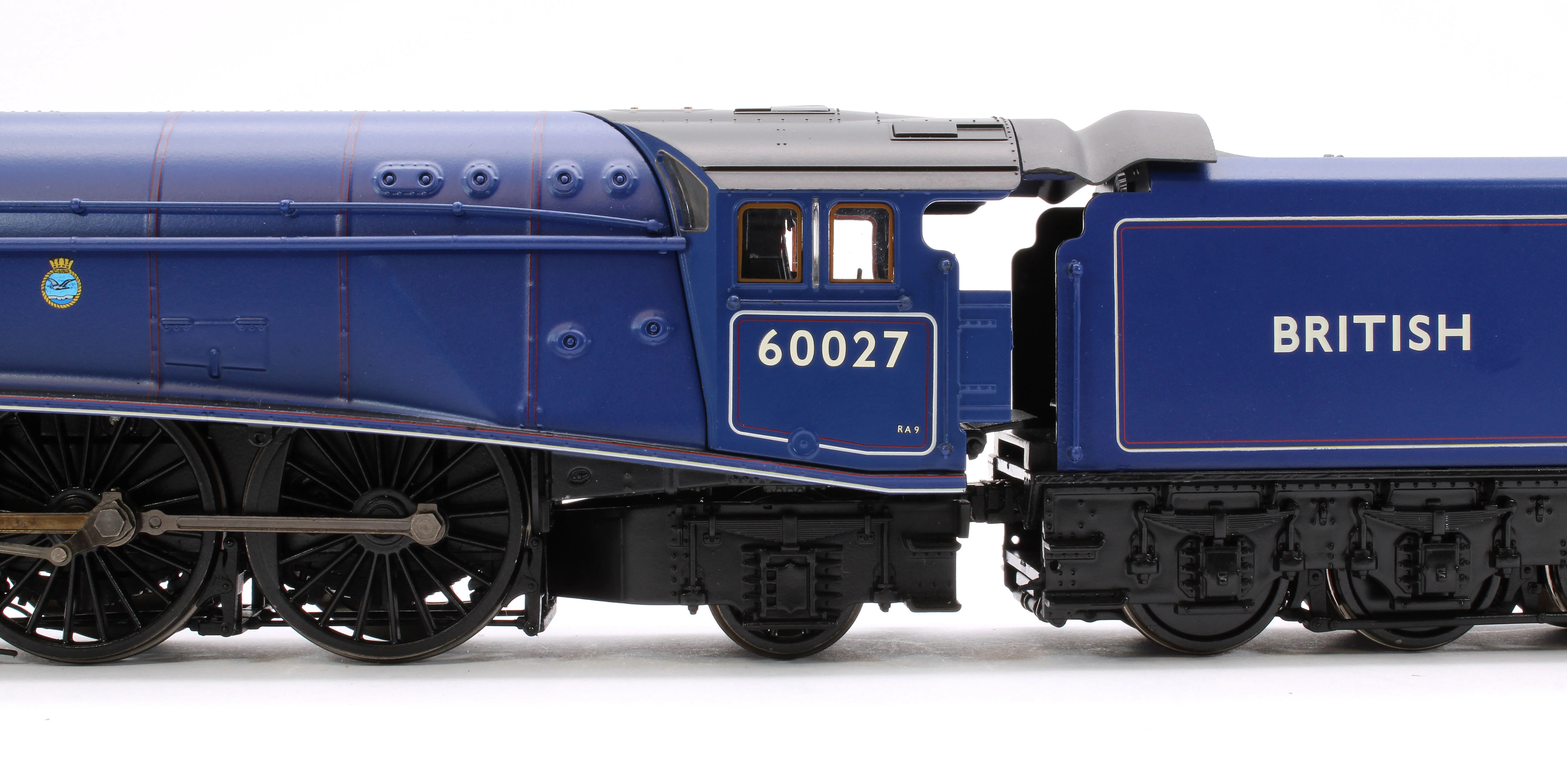 Black Label Class A4 Merlin Experimental Purple Unvalanced 4-6-2 No.60027 Steam Locomotive - DCC Sound & Smoke - Image 8
