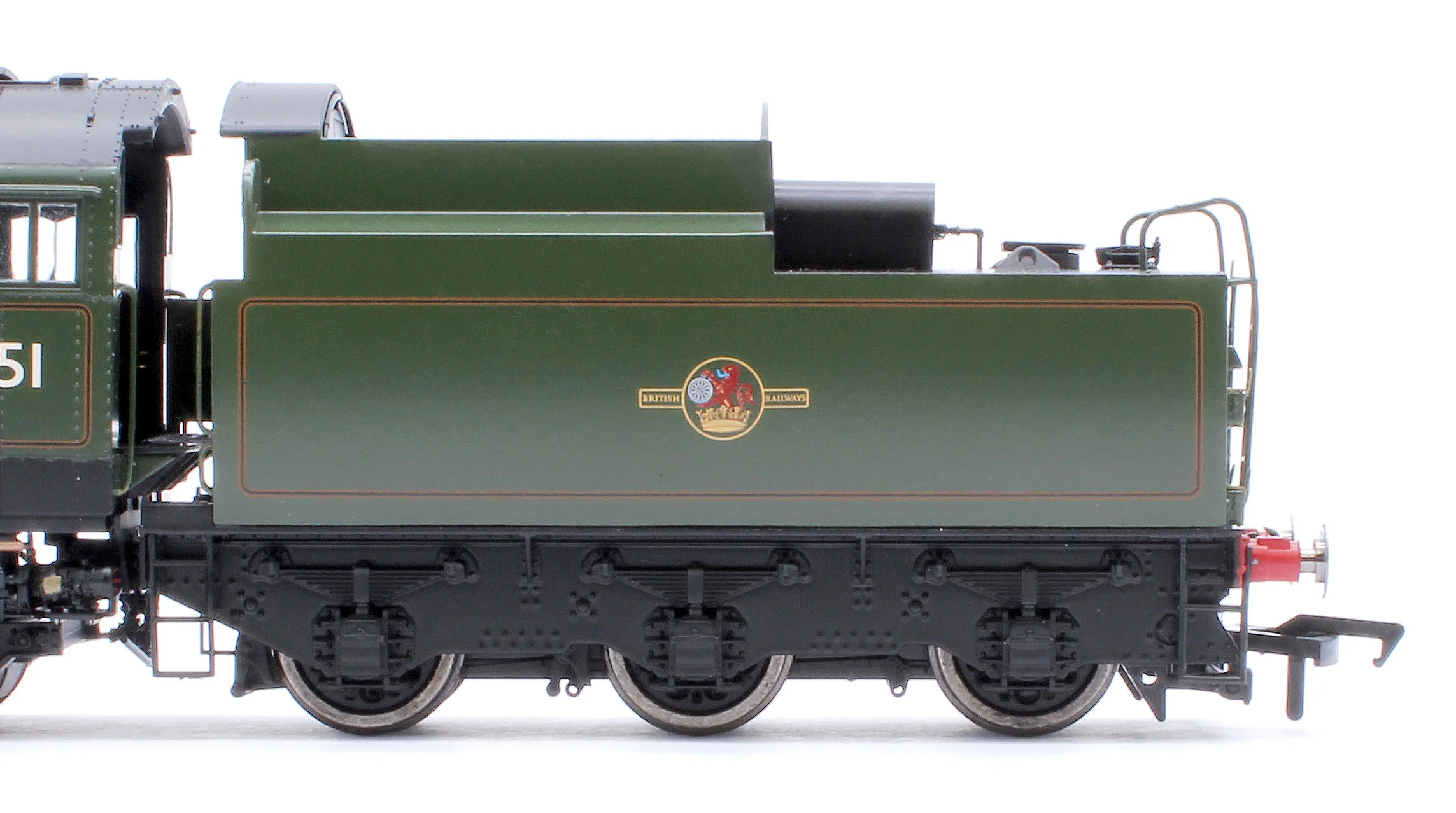 Black Label Battle of Britain Winston Churchill 34051 BR Green Totem Steam Locomotive - DCC Sound & Smoke - Image 9