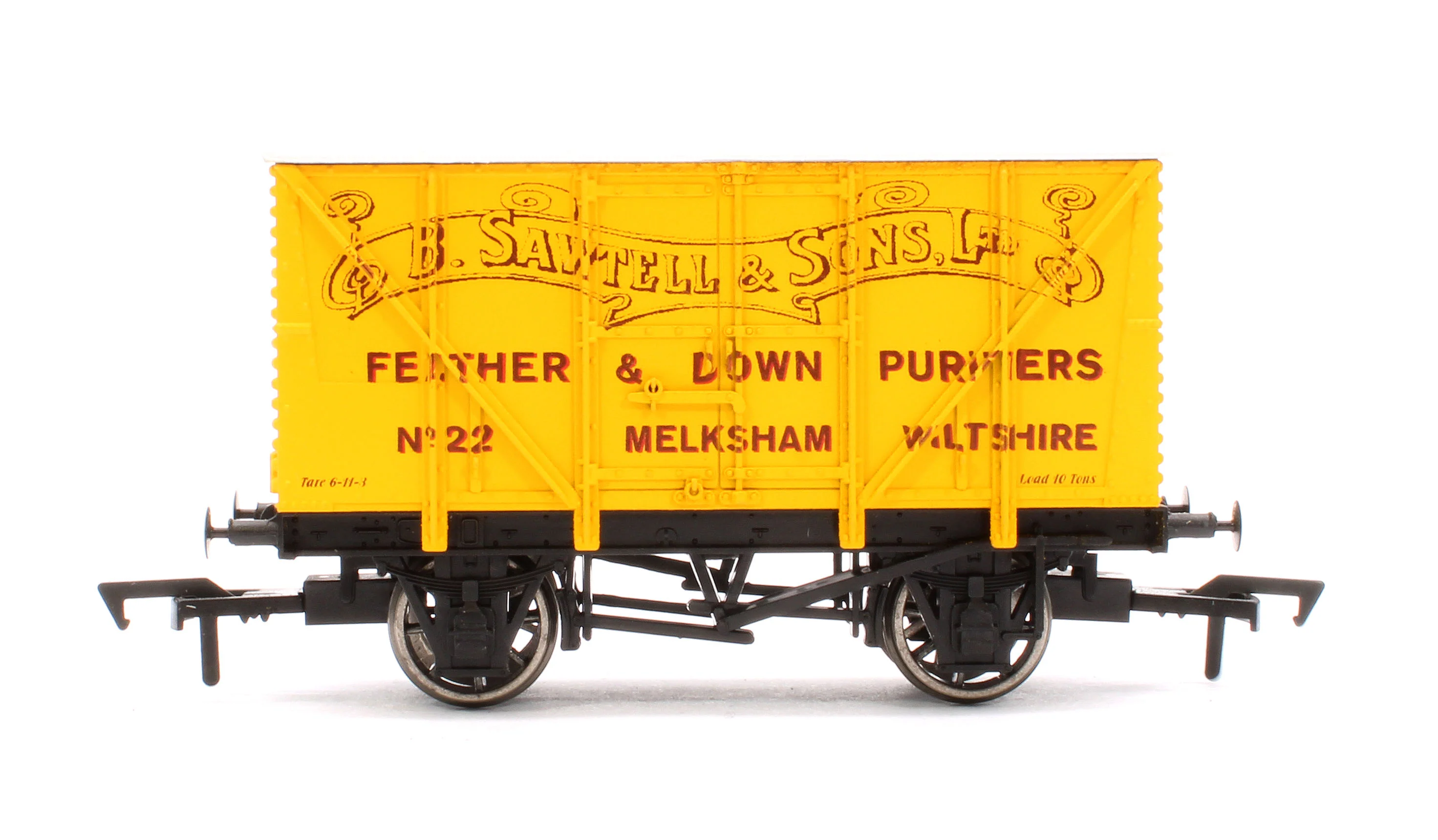 Pre-Owned 10T No.22 Vent Van 'B.Sawtell & Sons Ltd, Feather & Down Purifiers' (Limited edition for Burnham & District MRC) - Image 2