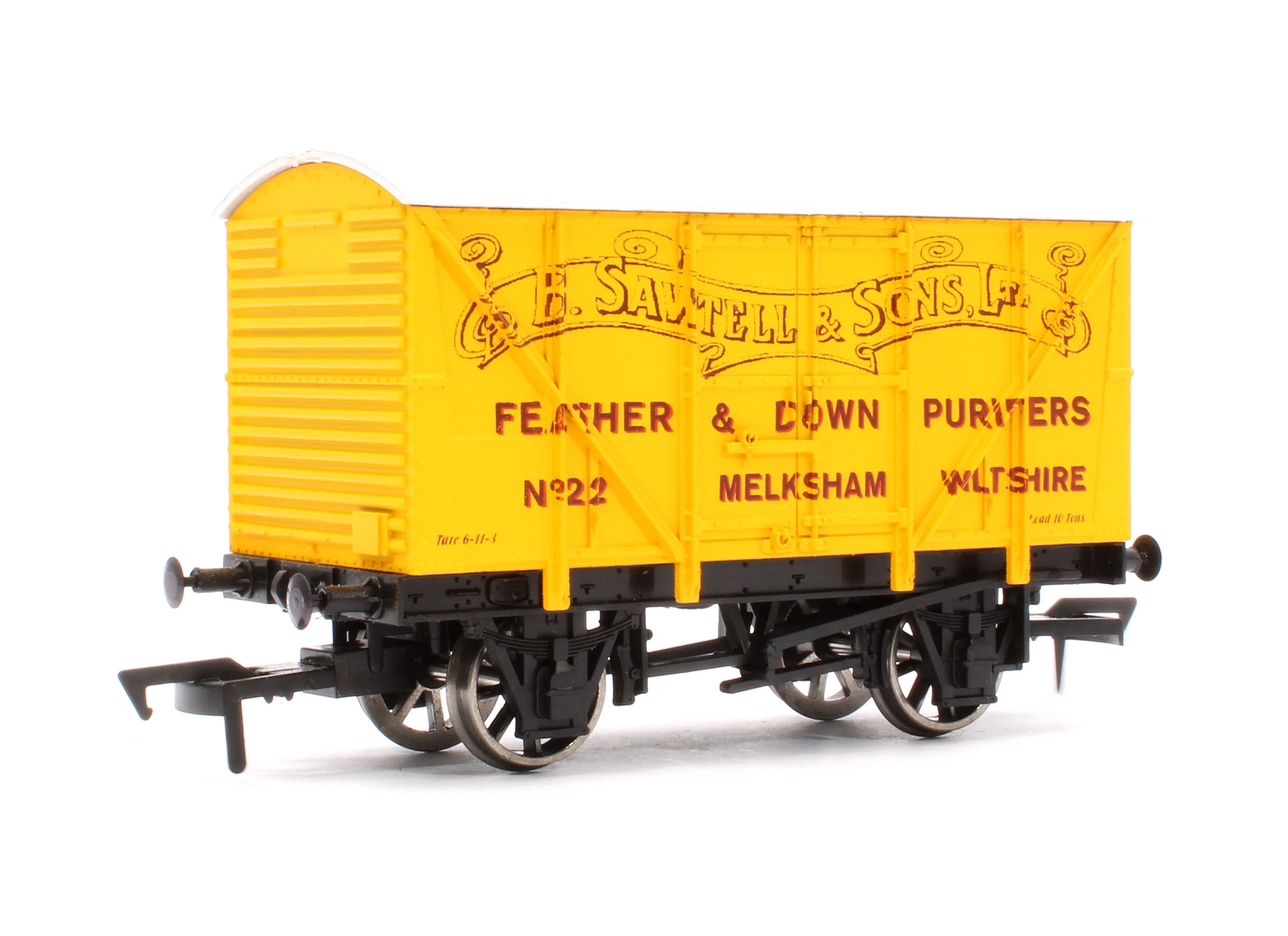 Pre-Owned 10T No.22 Vent Van 'B.Sawtell & Sons Ltd, Feather & Down Purifiers' (Limited edition for Burnham & District MRC) - Image 3