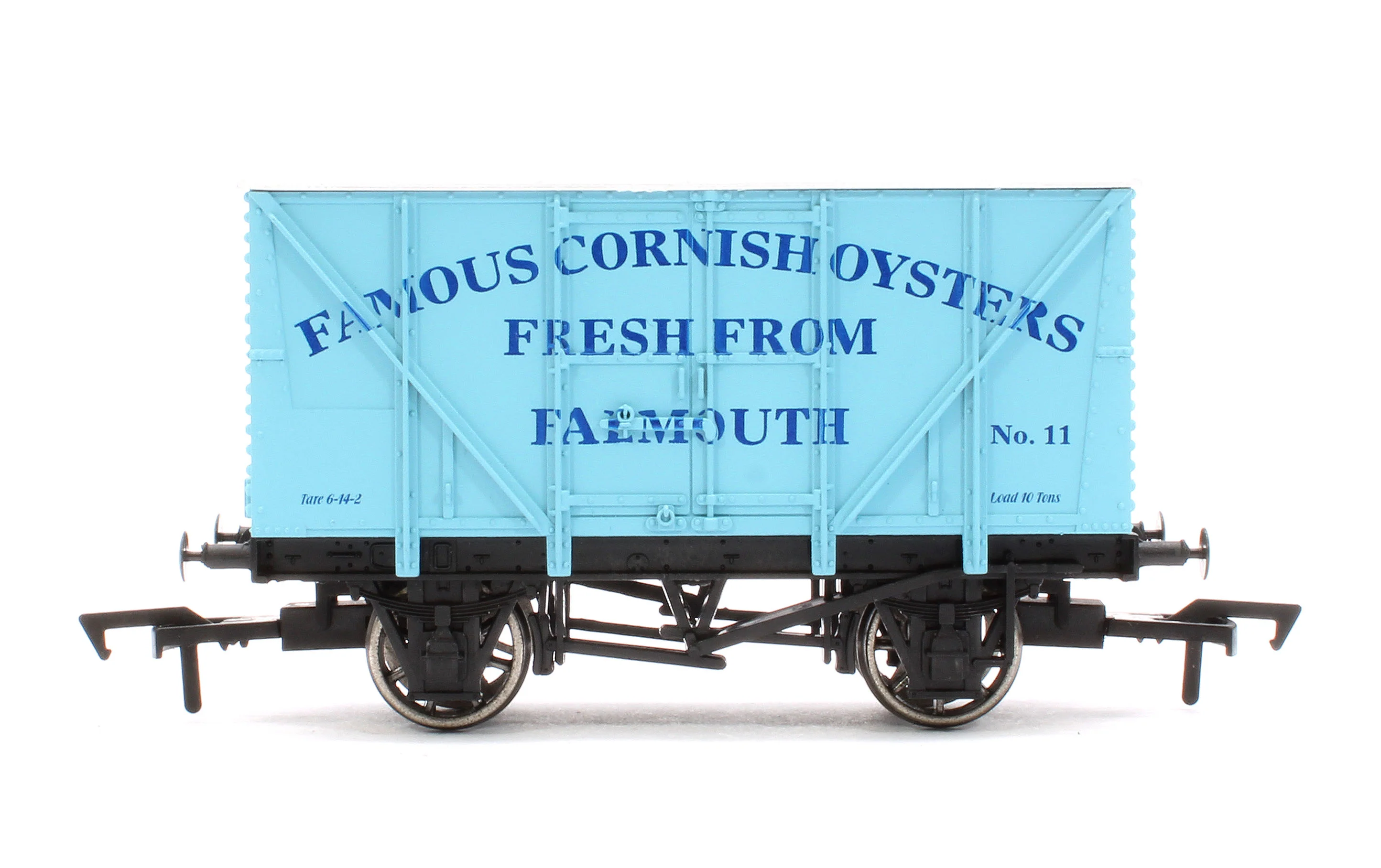 Pre-Owned 10T No.11 Vent Van 'Famous Cornish Oysters - Falmouth' (Limited Edition for for Burnham & District MRC) - Image 2