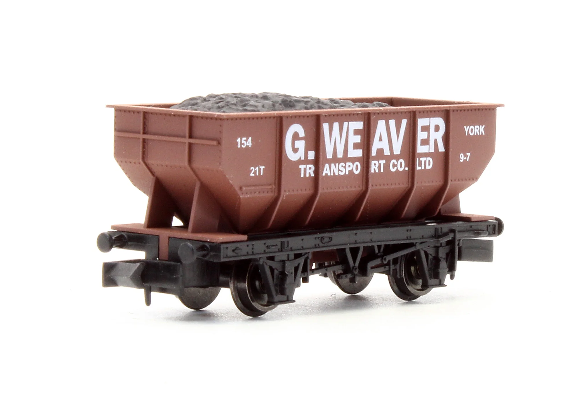 Pre-Owned 21T Hopper Wagon 'G. Weaver' No.154