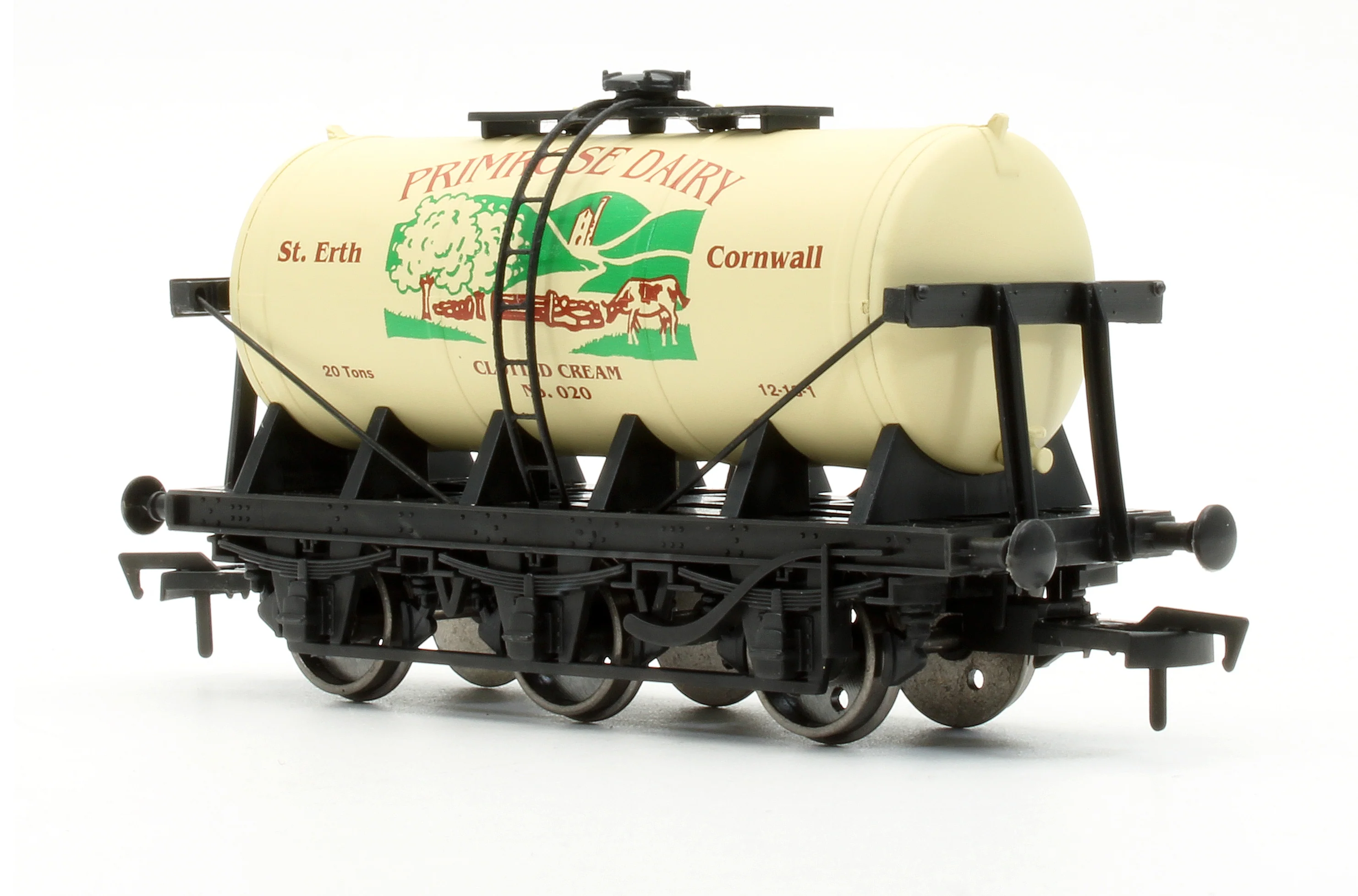 Pre-Owned 6 Wheel 20T No.020 Tank Wagon 'Primrose Dairy - St. Erth Cornwall' (Special Edition for Simply Southern) - Image 2