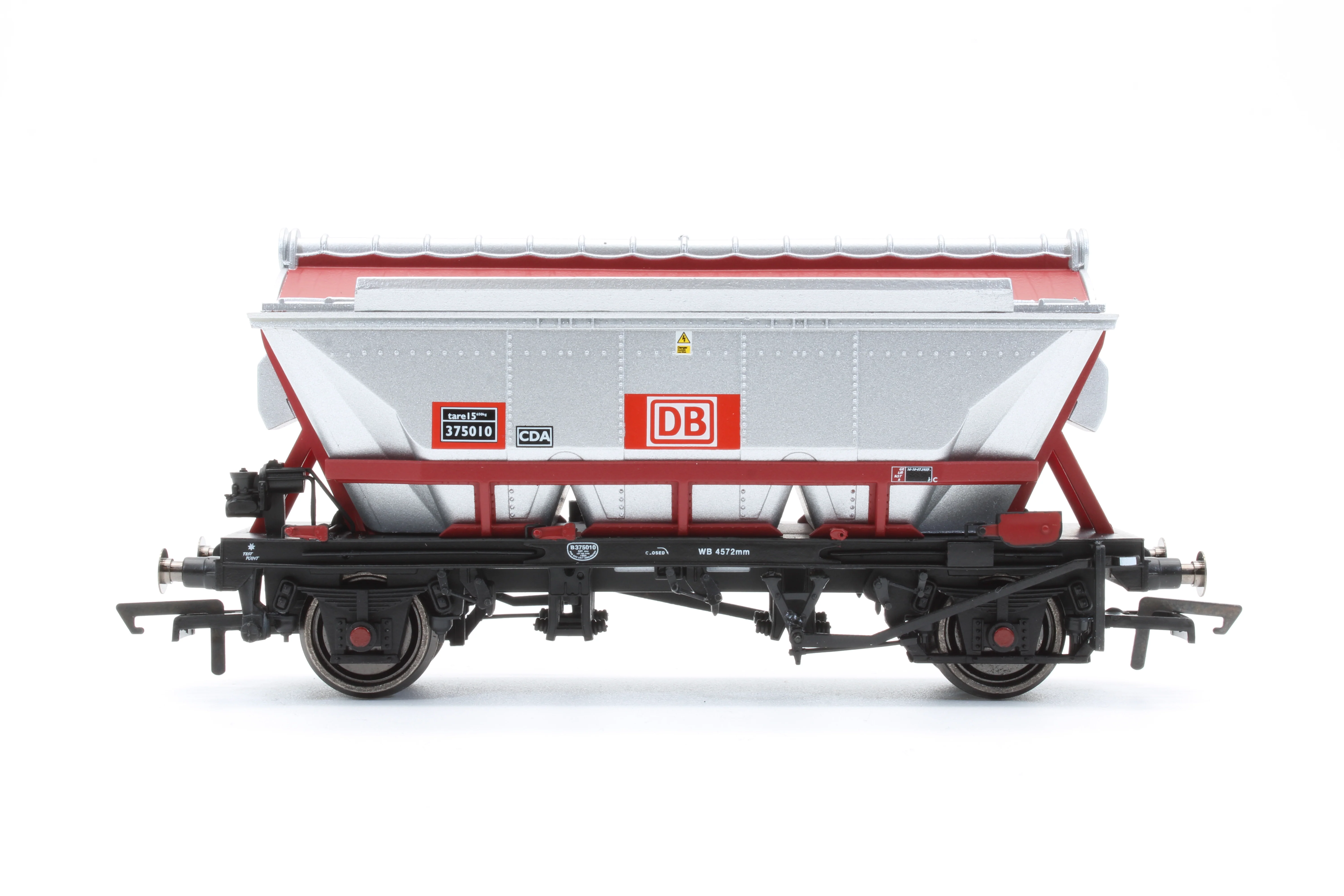 DB Cargo UK 2 Axle Hopper (CDA) '375010' - Image 3