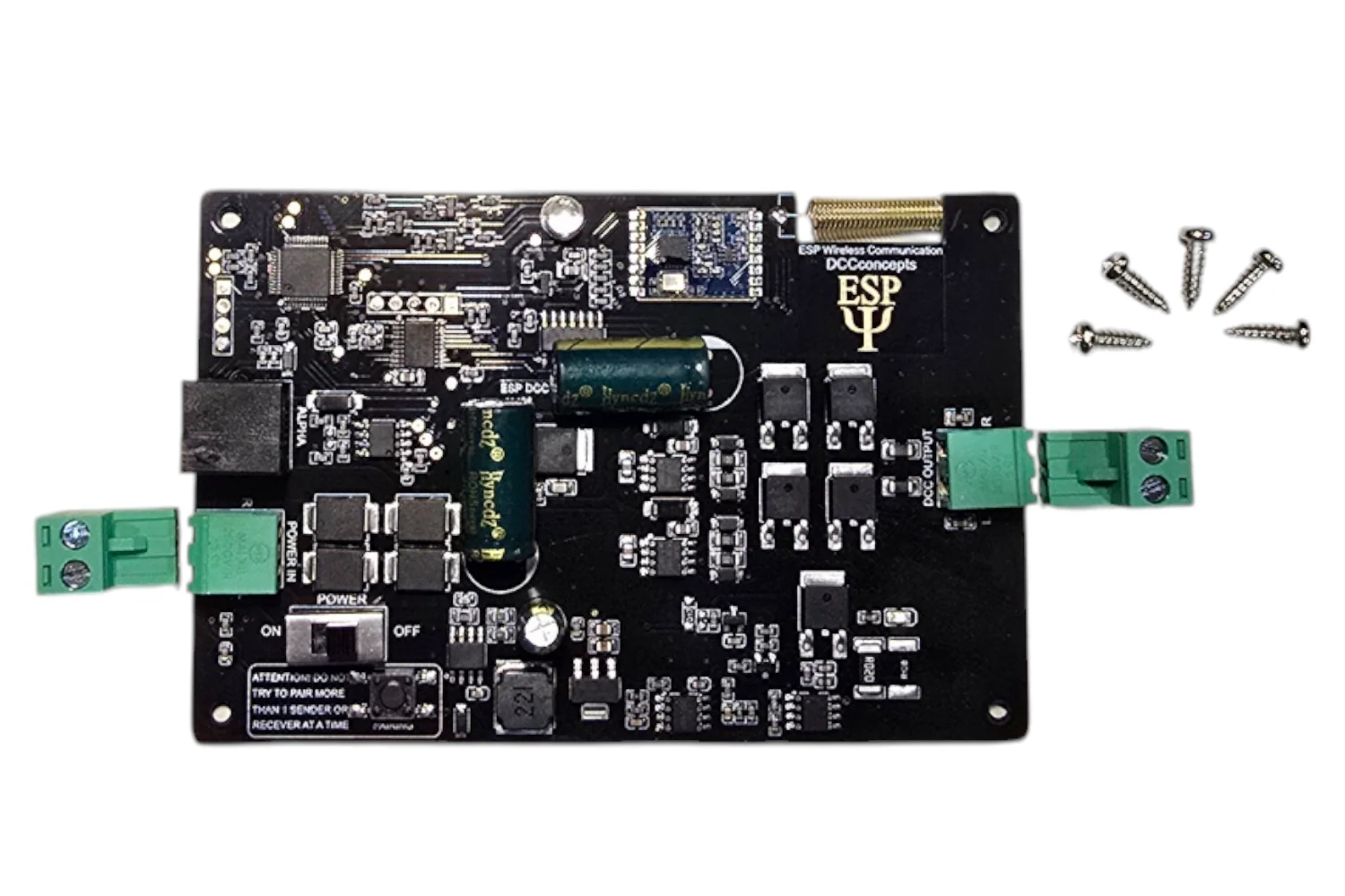 DCC-ESP.RX Universal Alpha Interface & High Power ESP Receiver