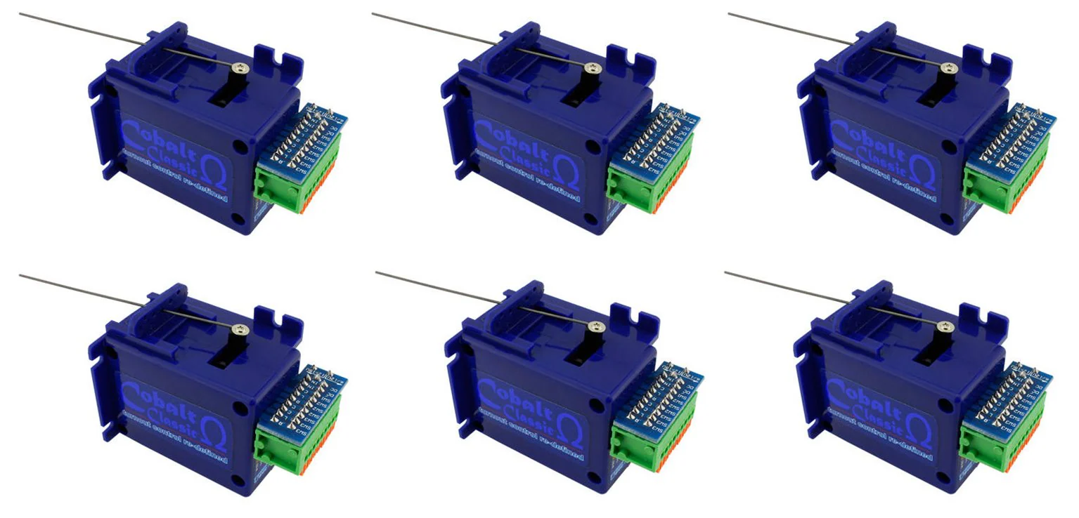 Cobalt Classic Ω Omega Analog Point Motor (Six Pack)