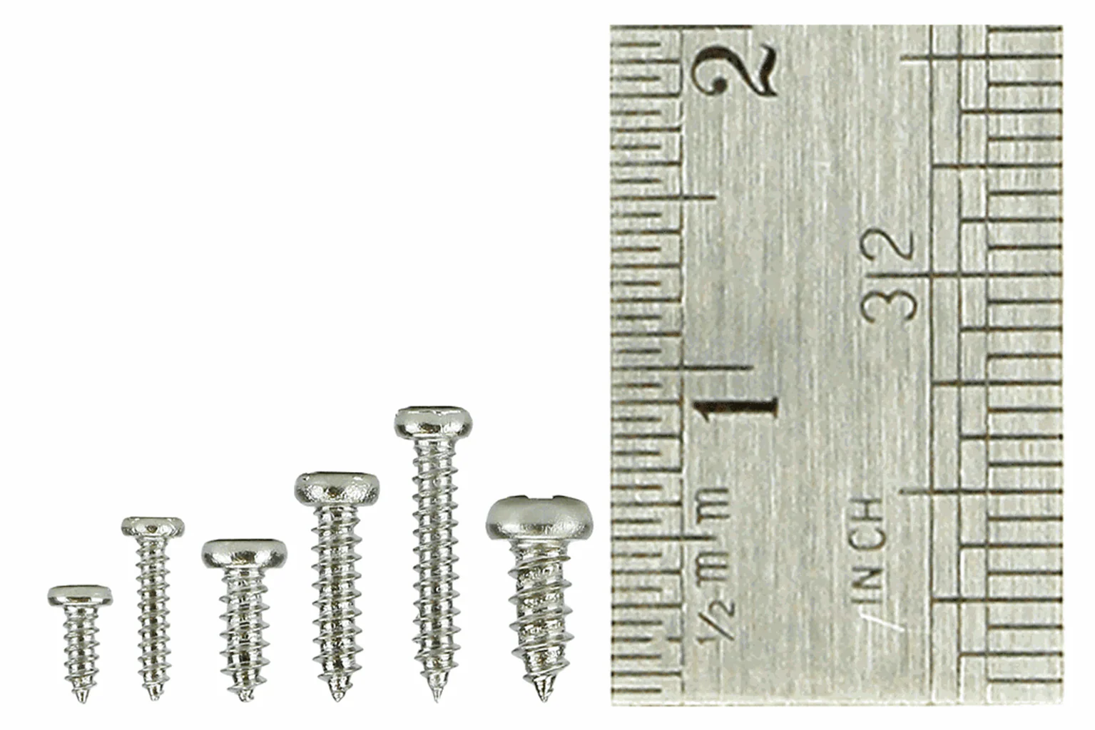 DCS-PHset Pan Head Screw Set 8x Vials with 60 screws in each