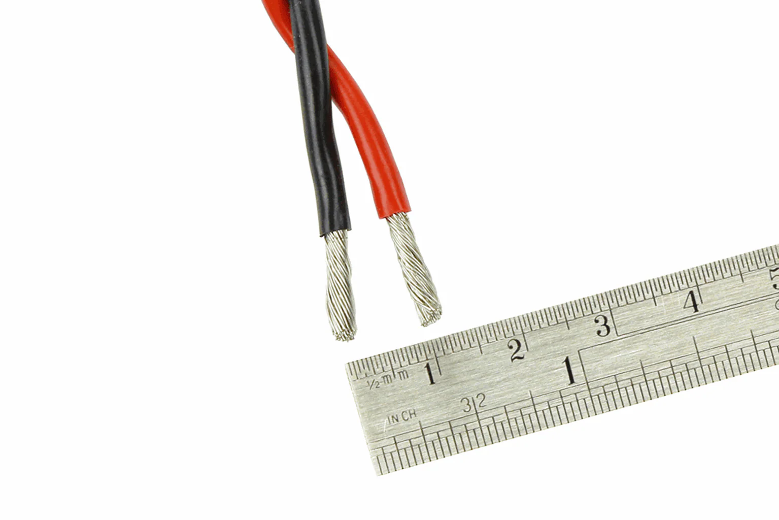 DCW-TW25-3.5 Twisted Bus Wire 25m of 3.5mm (11g) Twin Red/Black - Image 2
