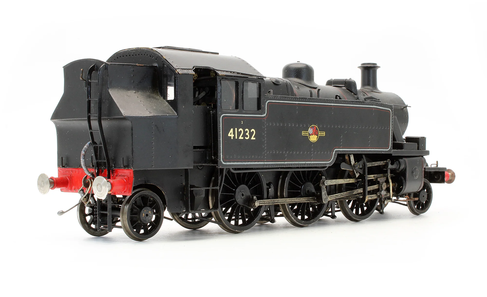 Pre-Owned Kit Built BR Lined Black 2-6-2 Class 2 '41232' Steam Locomotive - DCC Sound Fitted - Image 2