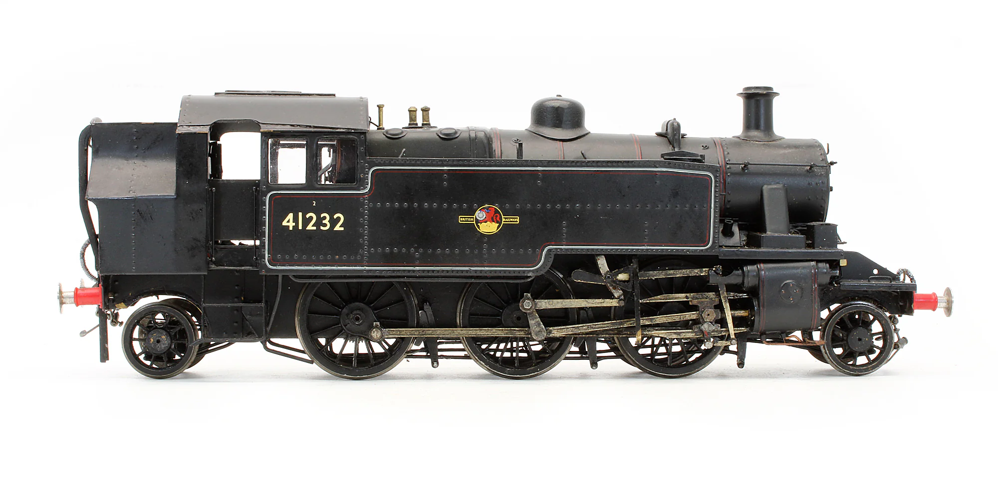 Pre-Owned Kit Built BR Lined Black 2-6-2 Class 2 '41232' Steam Locomotive - DCC Sound Fitted - Image 3