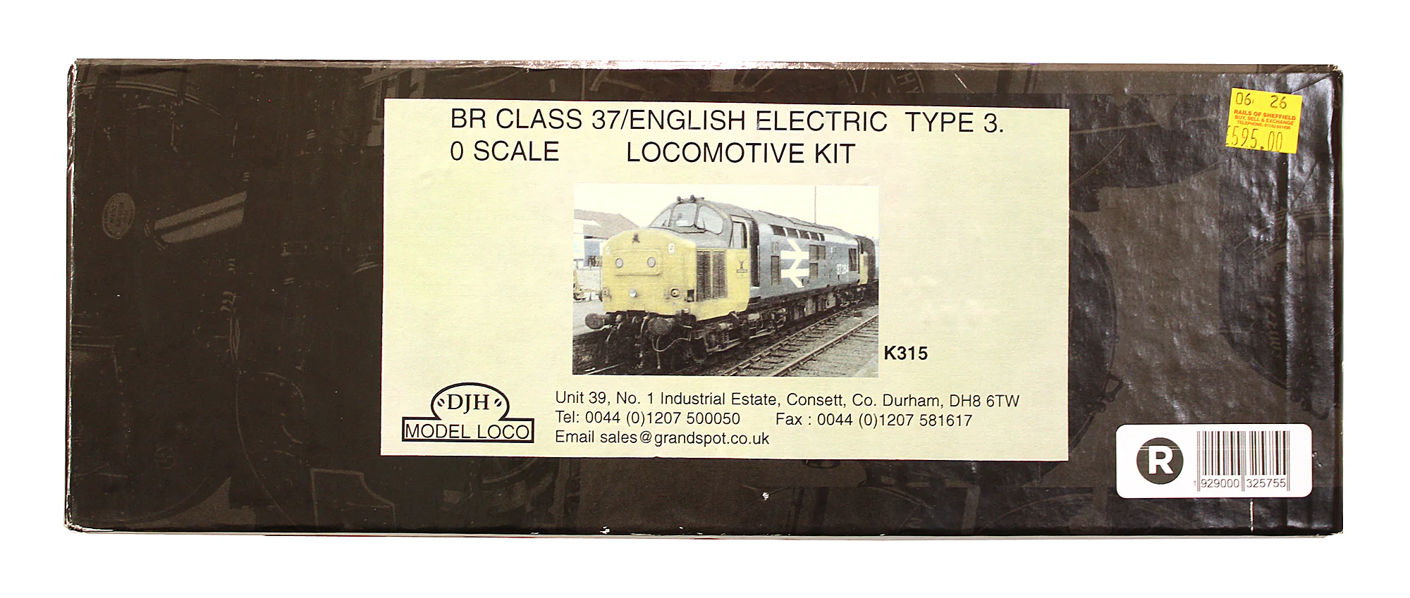 Pre-Owned K315 BR Class 37 English Electric Type 3 O Scale Locomotive Kit - Unbuilt Kit
