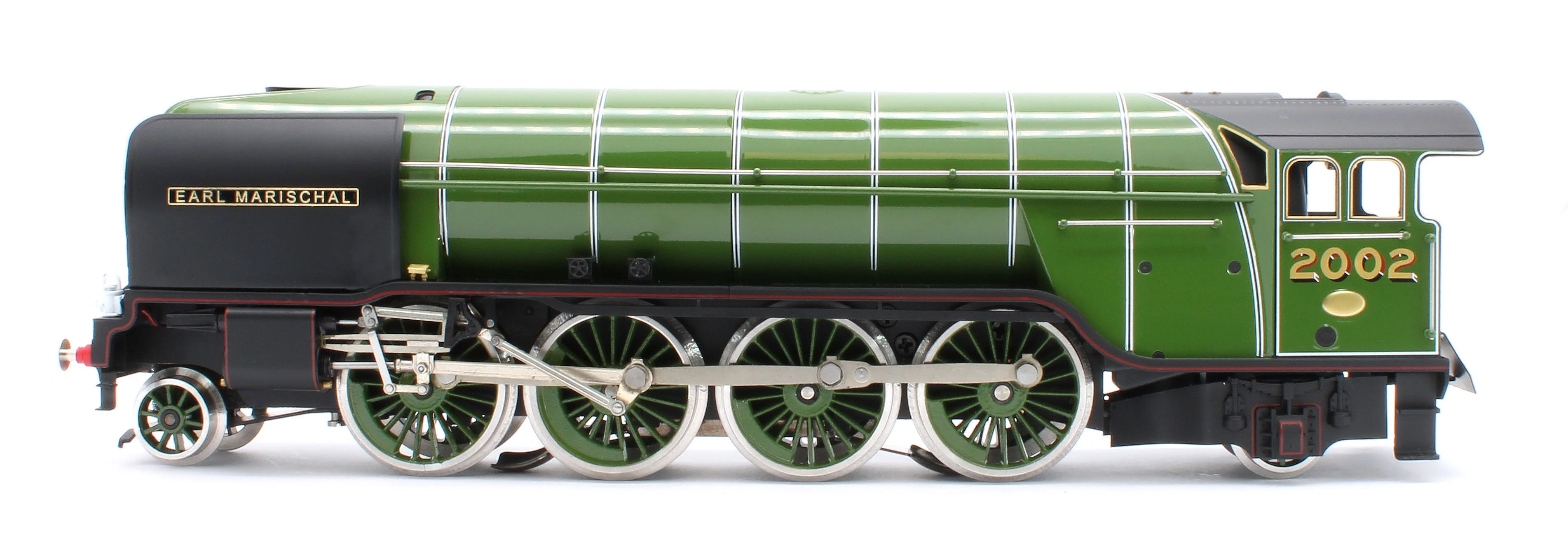 E/36-A1-EM P2 Class Non-Streamlined "Earl Marischal" 2-8-2 LNER Lined Apple Green No. 2002 Steam Locomotive - Image 6