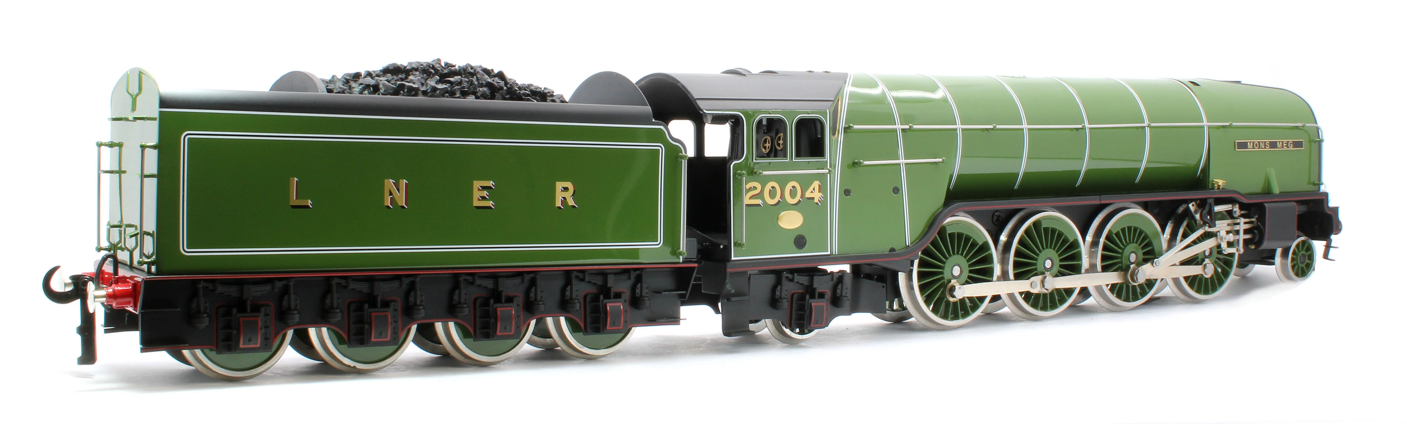 E/36-A1-MM P2 Class Non-Streamlined "Mons Meg" 2-8-2 LNER Lined Apple Green No. 2004 Steam Locomotive - Image 3