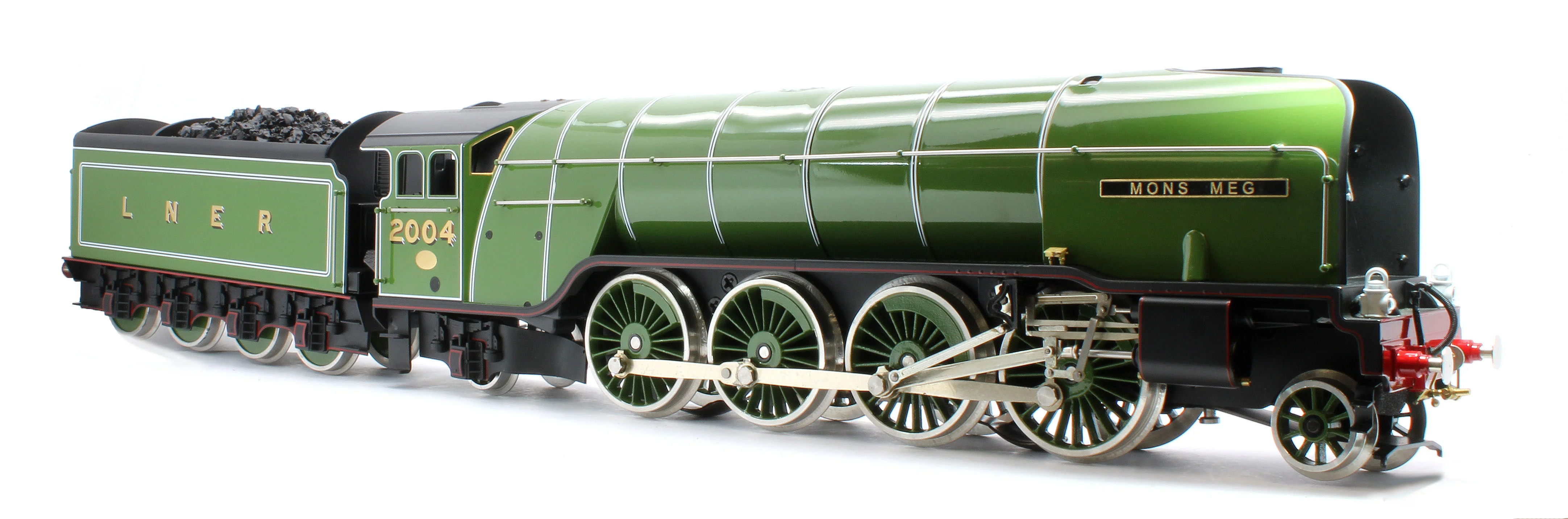 E/36-A1-MM P2 Class Non-Streamlined "Mons Meg" 2-8-2 LNER Lined Apple Green No. 2004 Steam Locomotive - Image 4