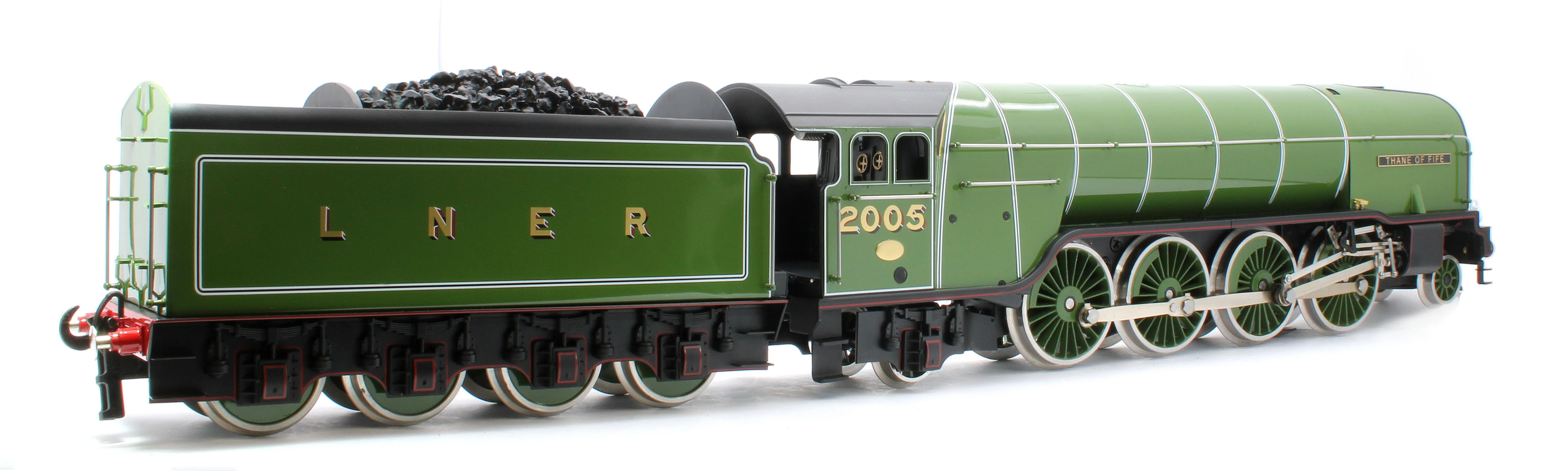 E/36-A1-TF P2 Class Non-Streamlined "Thane of Fife" 2-8-2 LNER Lined Apple Green No. 2005 Steam Locomotive - Image 3