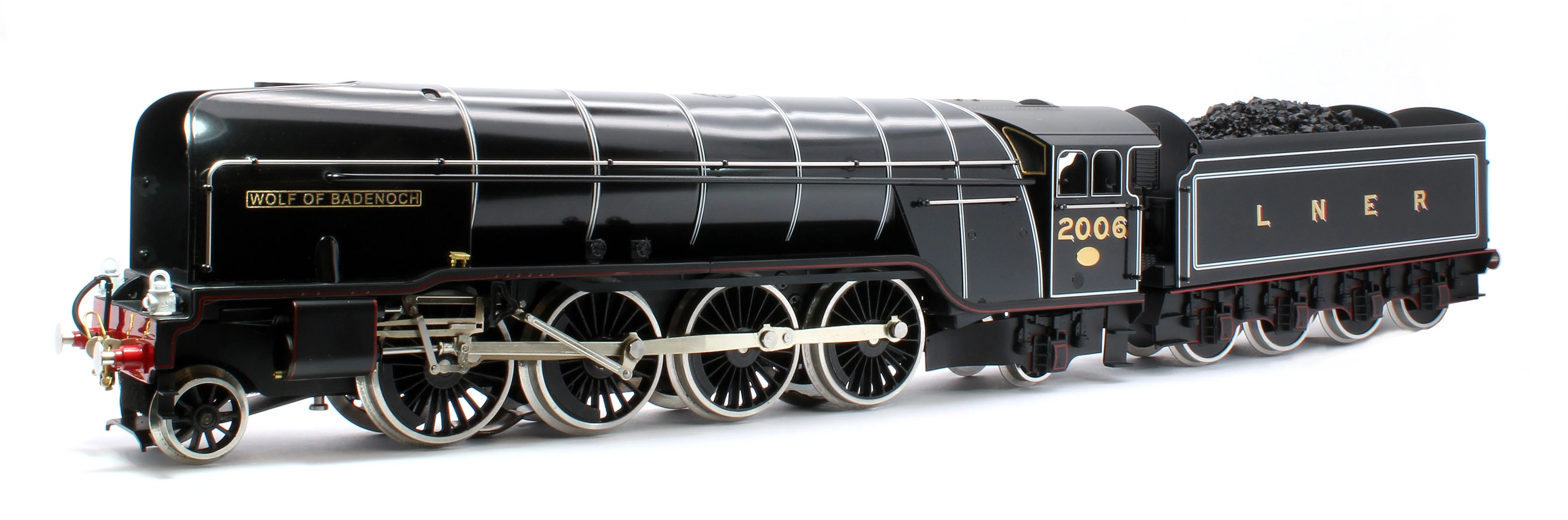 E/36-A2-WB P2 Class Non-Streamlined "Wolf of Badenoch" 2-8-2 Gloss Lined Black No. 2006 Steam Locomotive