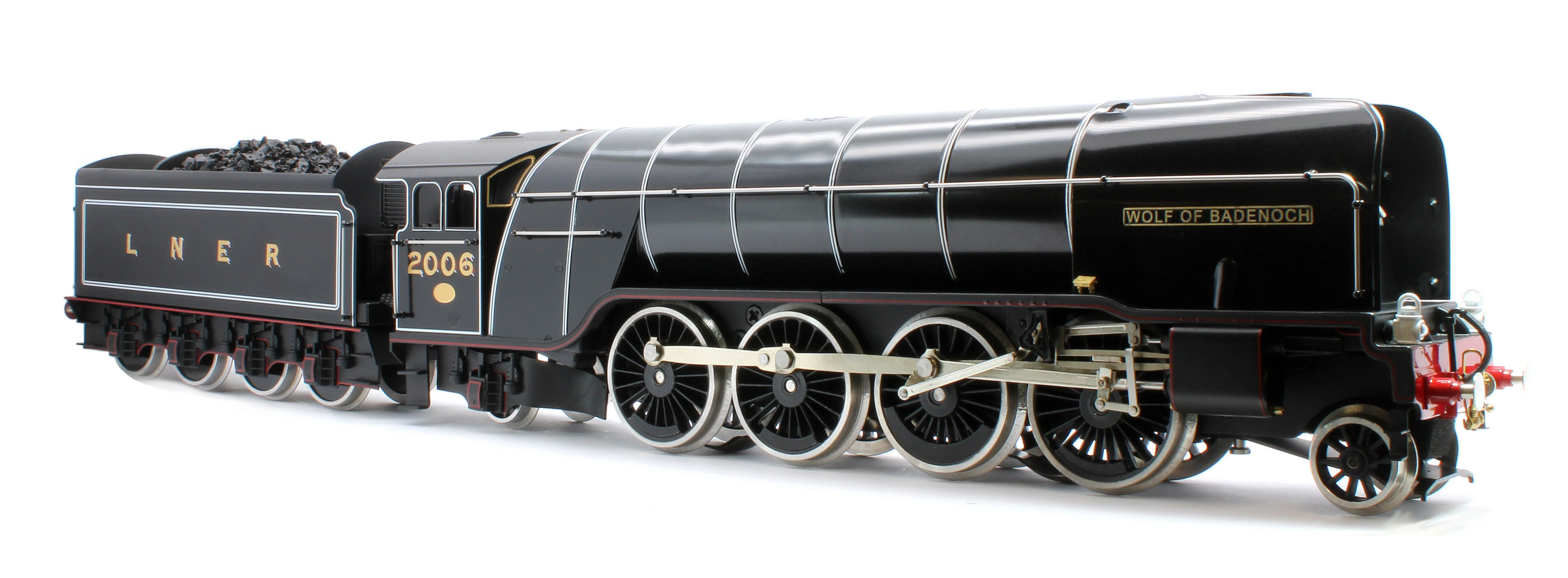 E/36-A2-WB P2 Class Non-Streamlined "Wolf of Badenoch" 2-8-2 Gloss Lined Black No. 2006 Steam Locomotive - Image 4