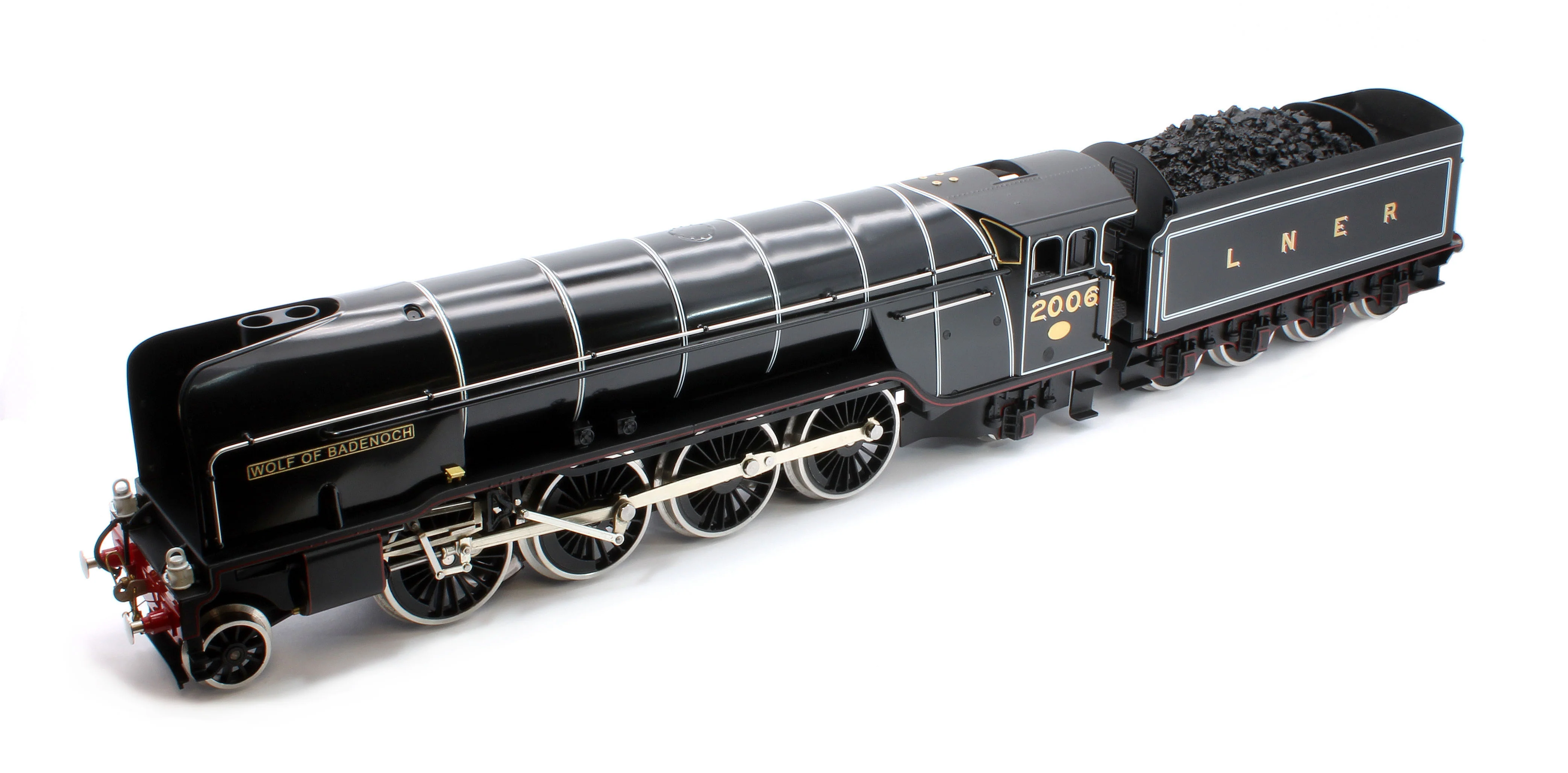 E/36-A2-WB P2 Class Non-Streamlined "Wolf of Badenoch" 2-8-2 Gloss Lined Black No. 2006 Steam Locomotive - Image 8