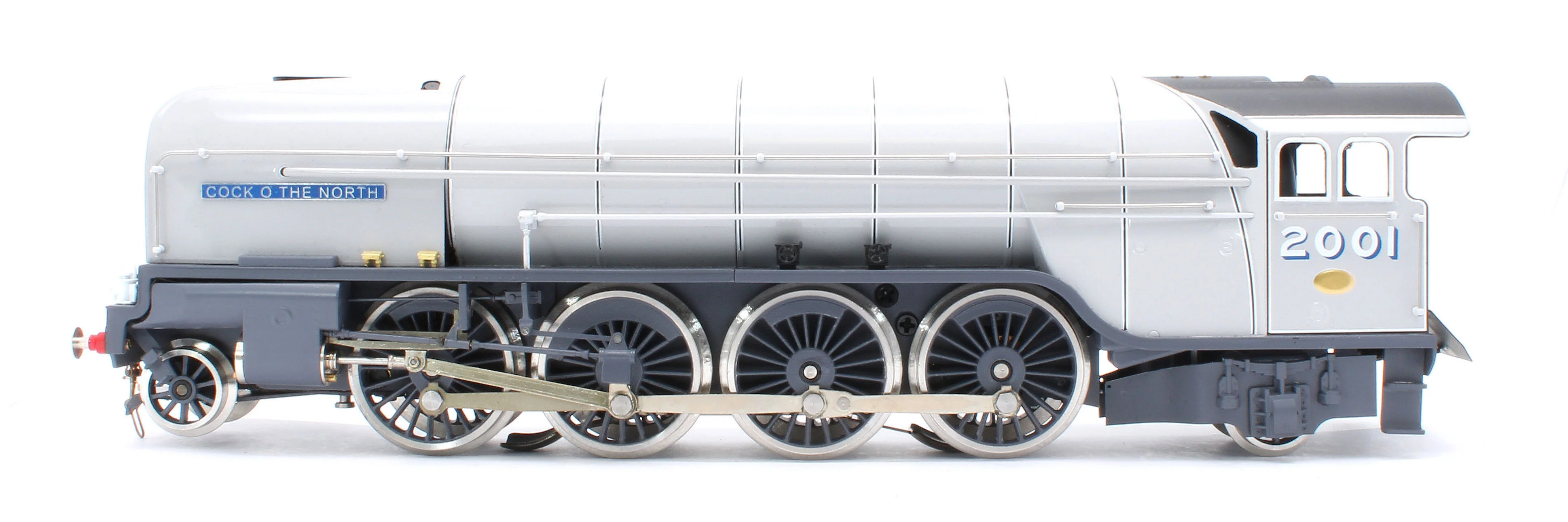 E/36-A3-CN P2 Class Non-Streamlined "Cock O The North" 2-8-2 Two Tone Grey No. 2001 Steam Locomotive - Image 6