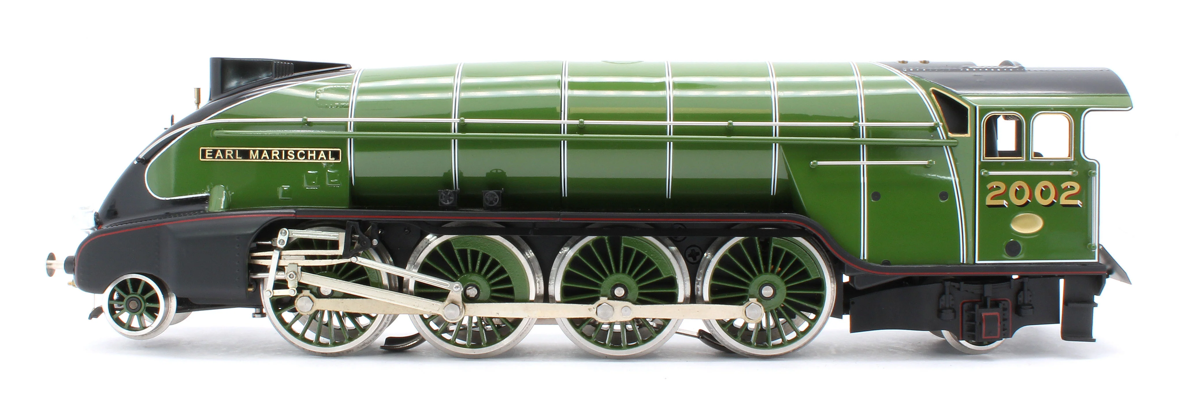 E/36-B1-EM P2 Class Streamlined "Earl Marischal" 2-8-2 LNER Lined Apple Green No. 2002 Steam Locomotive - Image 6