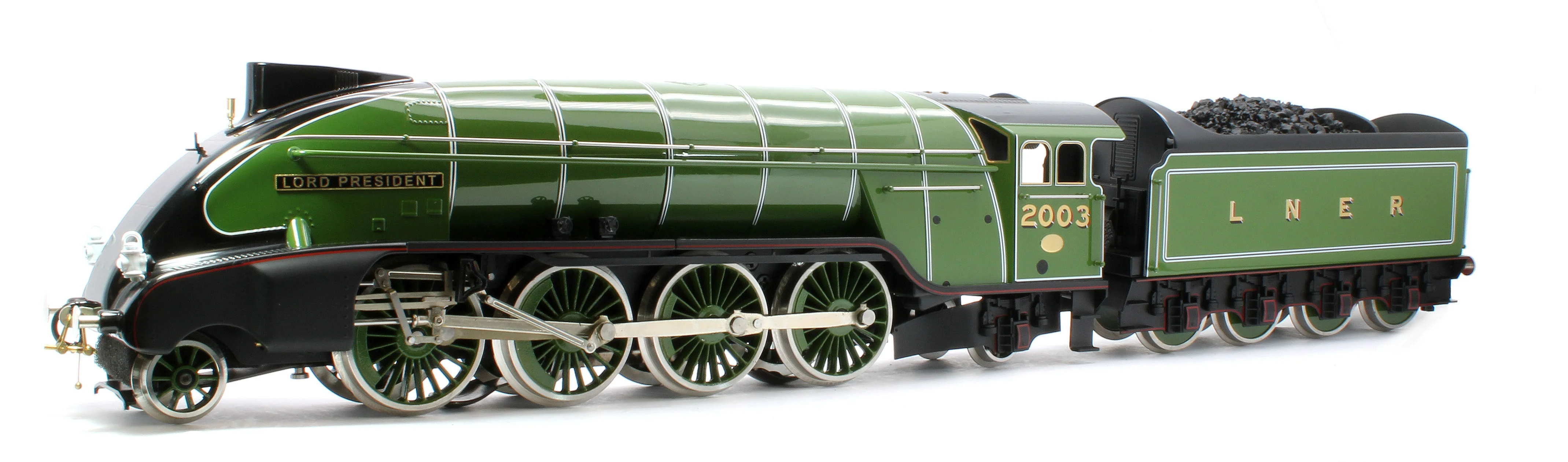 E/36-B1-LP P2 Class Streamlined "Lord President" 2-8-2 LNER Lined Apple Green No. 2003 Steam Locomotive