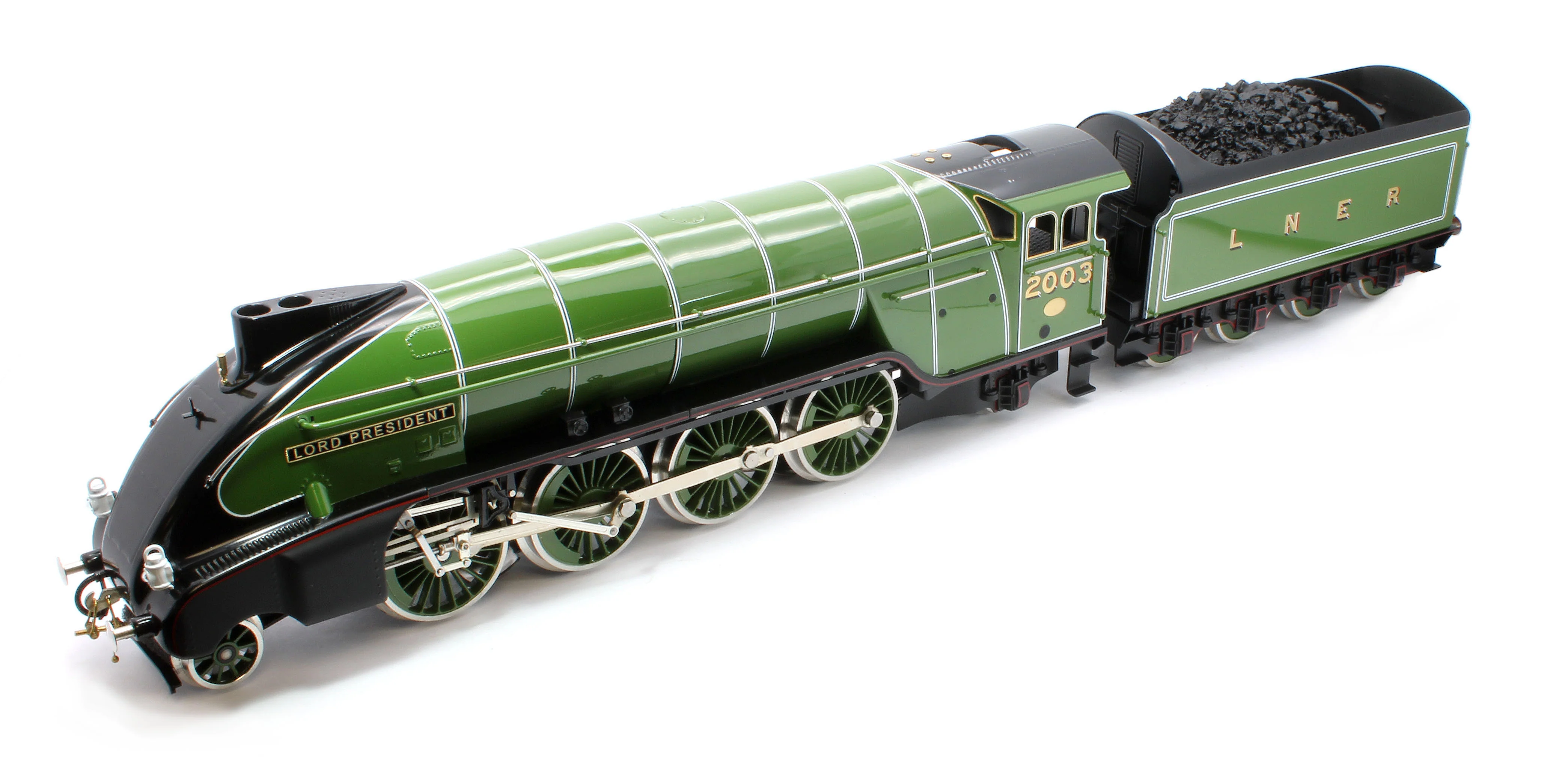 E/36-B1-LP P2 Class Streamlined "Lord President" 2-8-2 LNER Lined Apple Green No. 2003 Steam Locomotive - Image 8